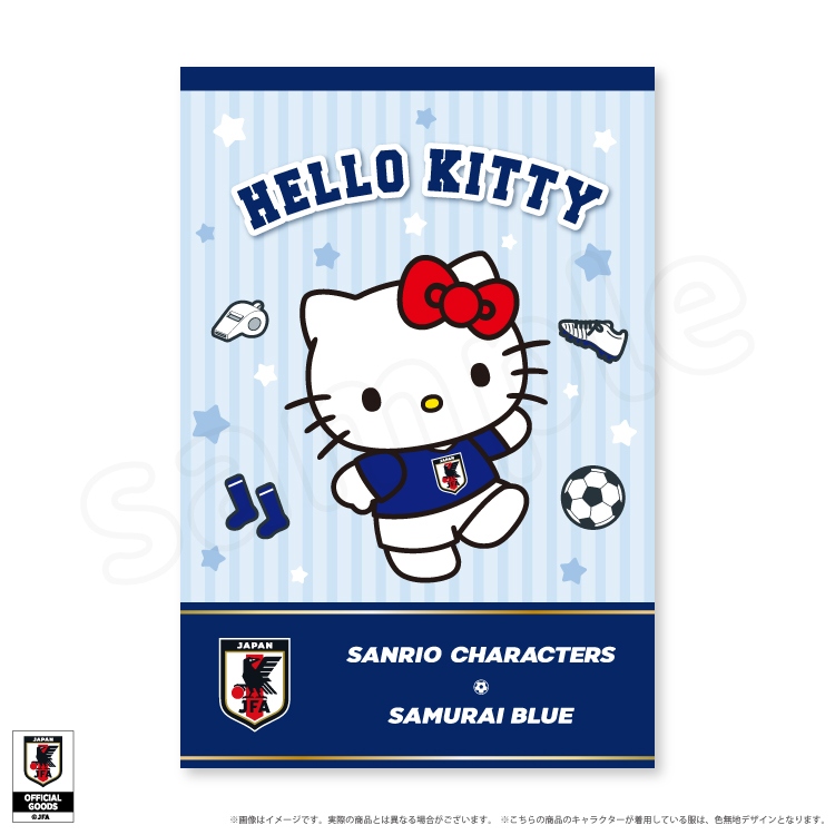 🌸 【預訂】Kitty Postcard - Sanrio x Japan National Football Team Ver. 2026