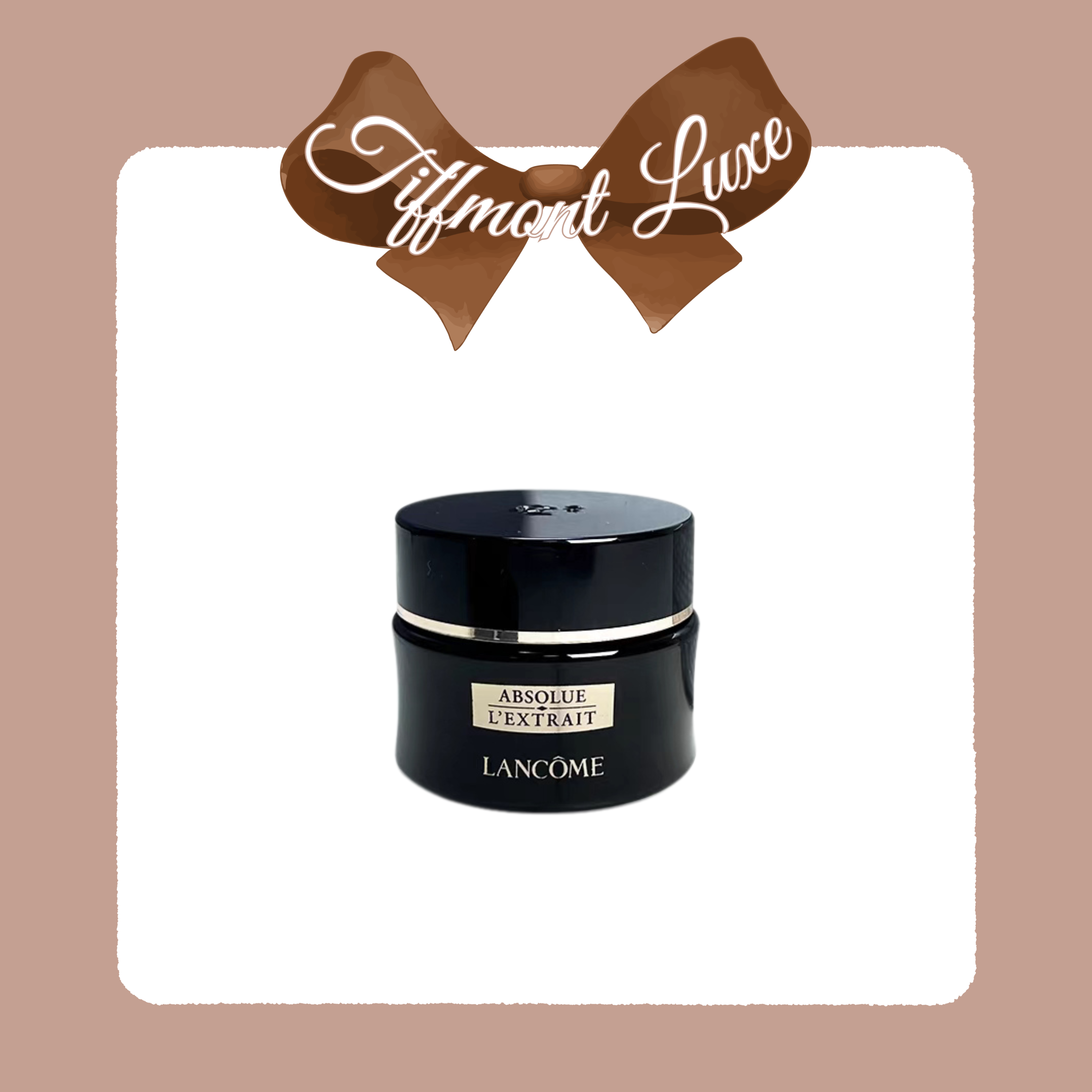 Sample Lancome 黑金臻寵面霜 ABSOLUE L’EXTRAIT THE ELIXIR CREAM 15ml