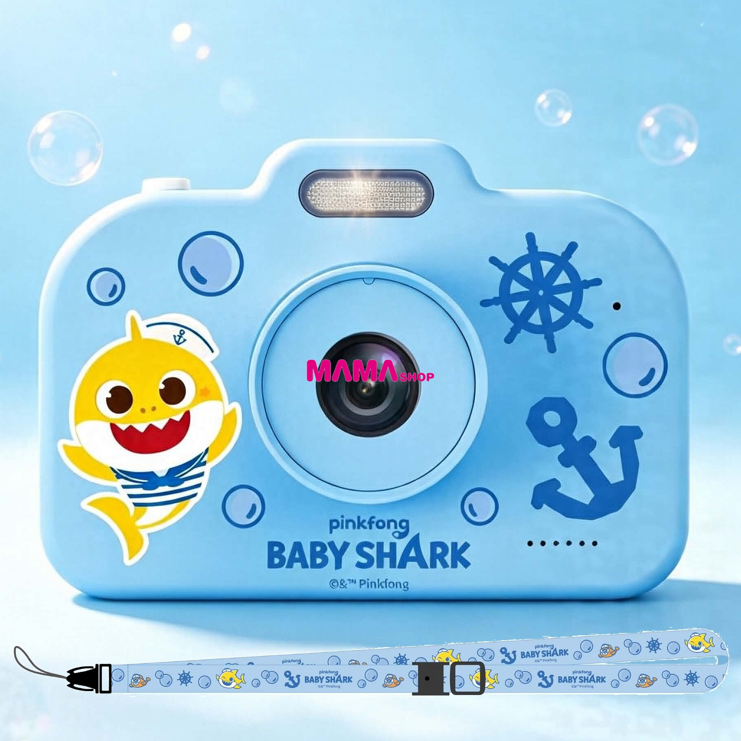 原裝正版BABY SHARK迷你數碼相機