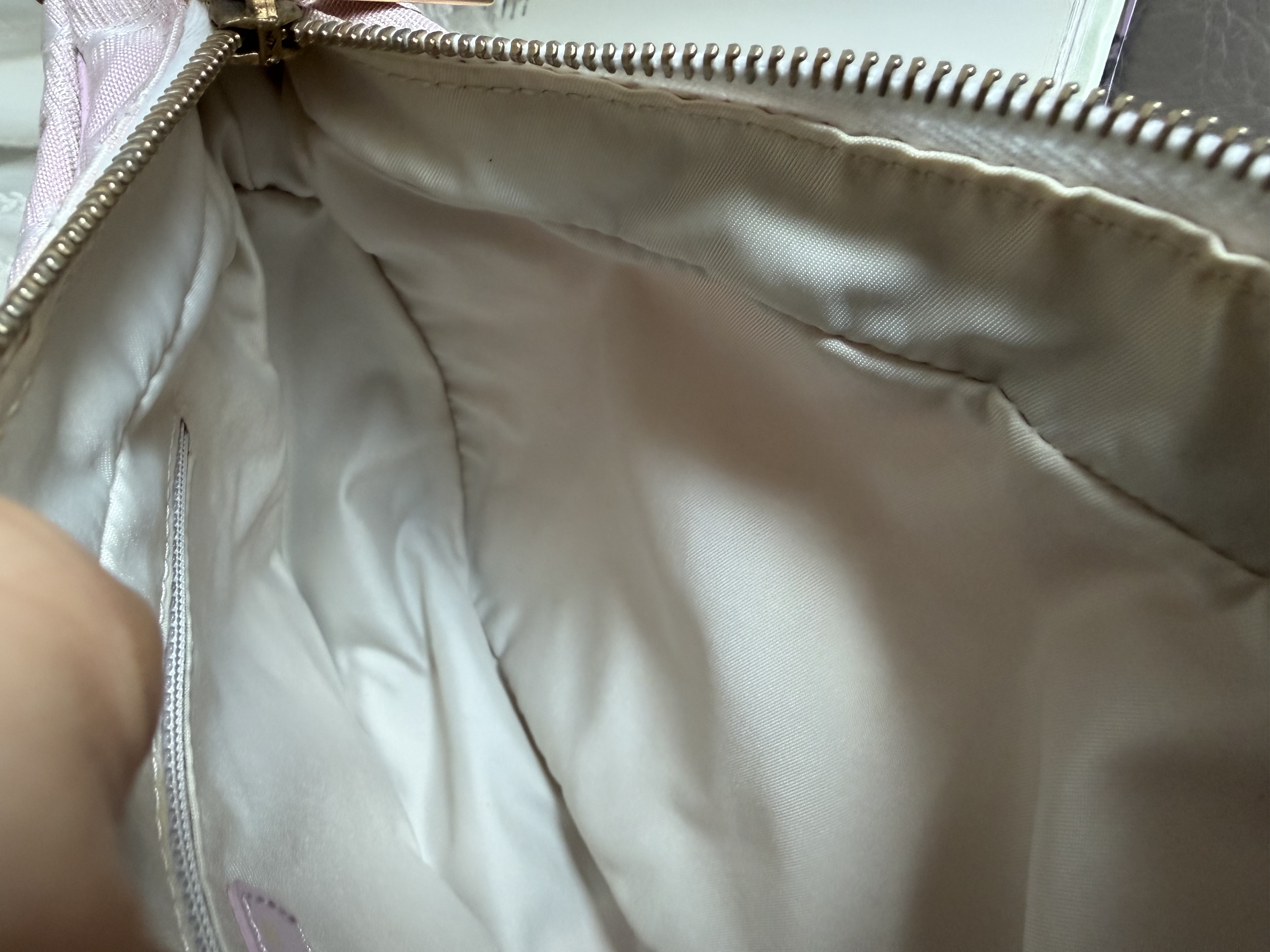 閑置品 vintage chanel pink jacqurd shoulder bag / pochette 