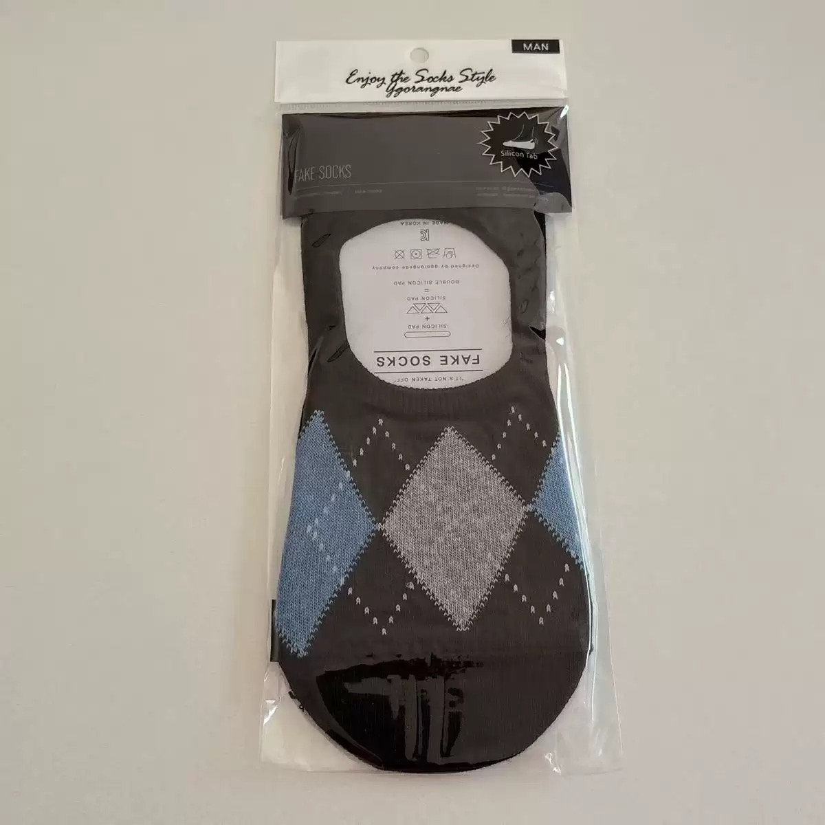 Patten man sock