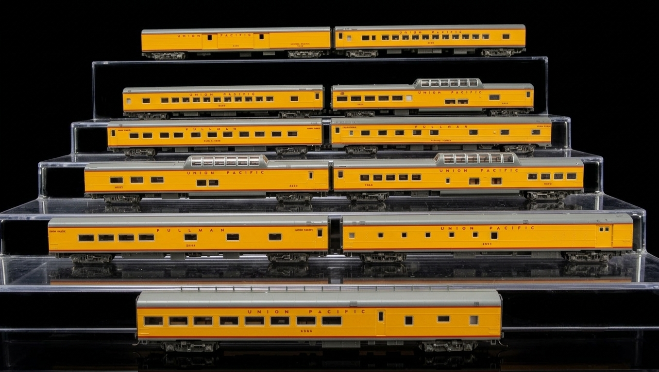 Kato 106-080 Union Pacific City of Los Angeles 11 car set N 