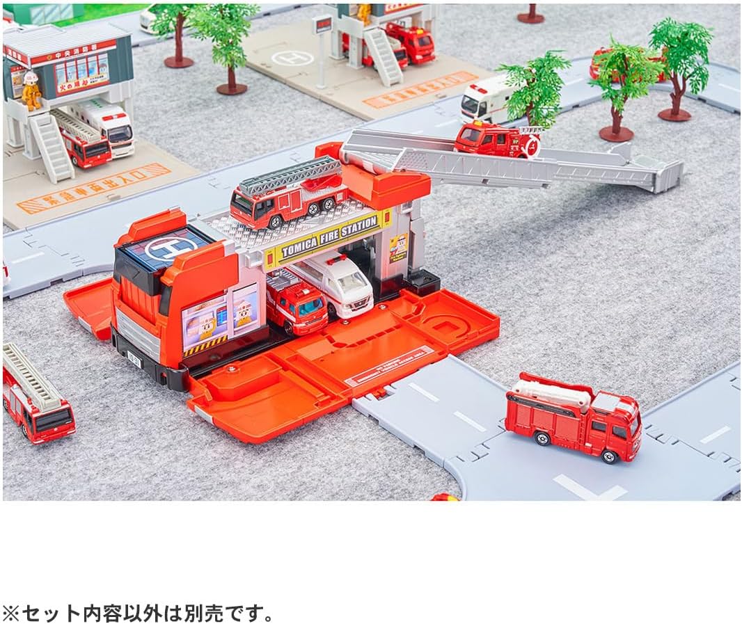 Tomica 消防車 變形梯消防車｜Takara Tomy 多美卡 合金車玩具｜兒童消防車 玩具車 Vbuy