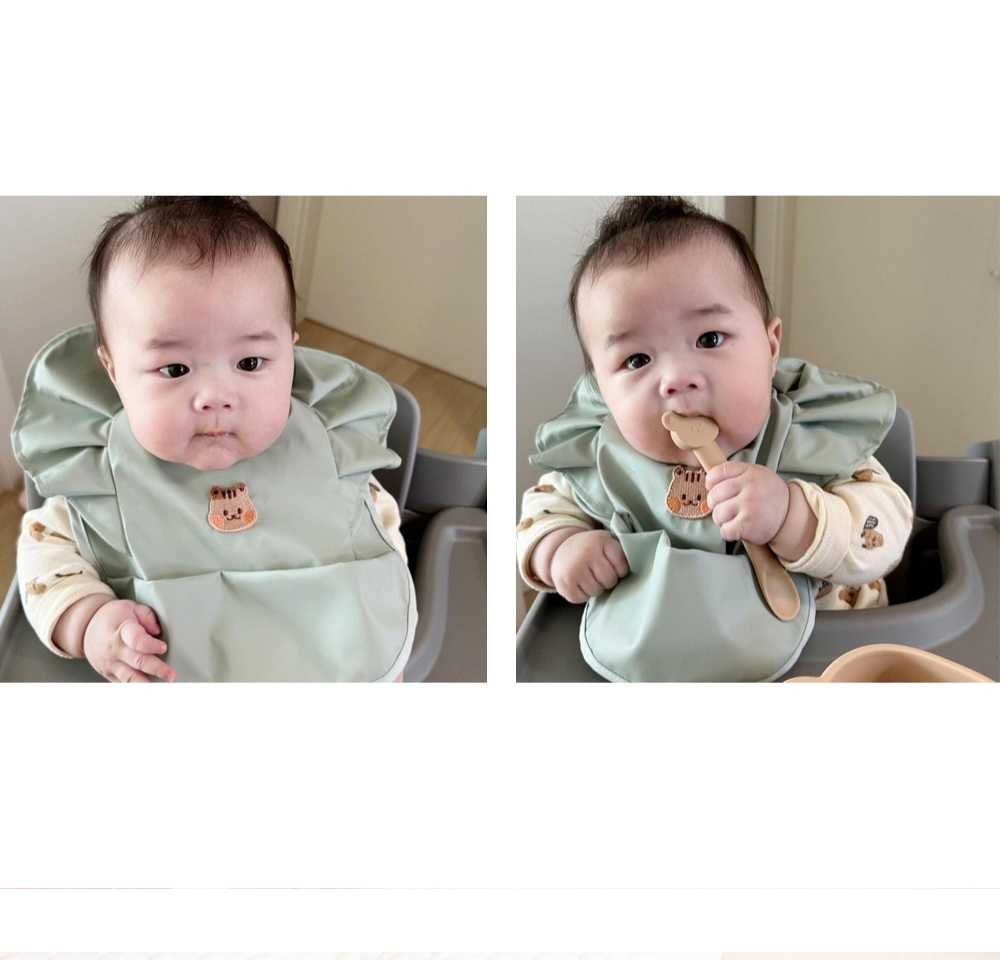 Dottodot 防水防污輔食圍嘴(bear)