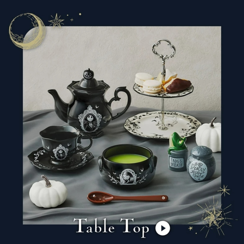 🌸 【預訂】Jack & Zero Placemat - Table Top - 2026 TIM BURTON'S THE NIGHTMARE BEFORE CHRISTMAS