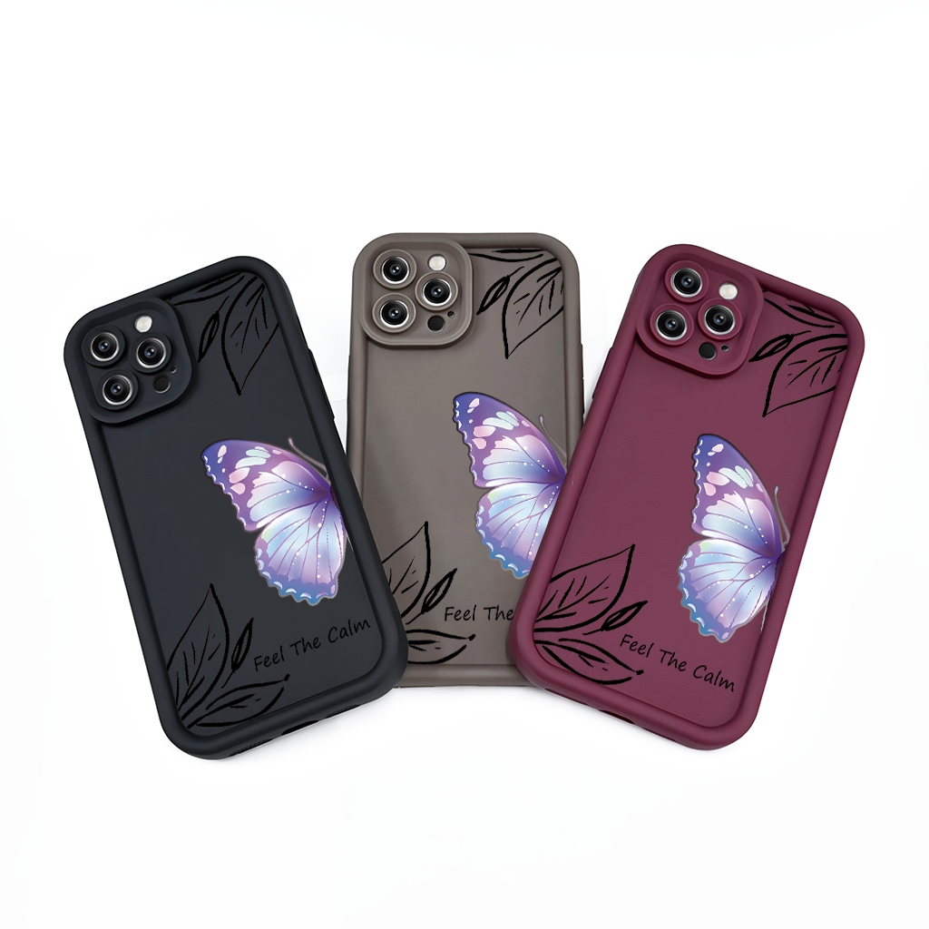 TPU DESIGN CASE PHONE FOR SAMSUNG - DESIGN BUTTERFLY H