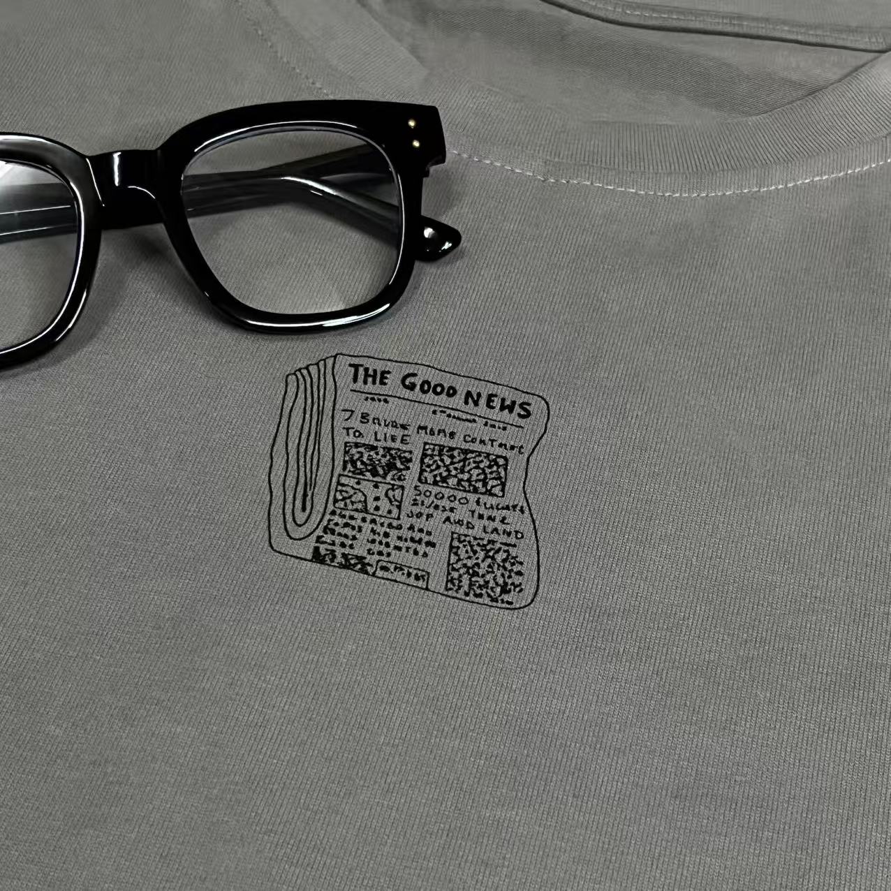 TS2002#6342  [Unisex]  Exclusive Cotton T-shirt