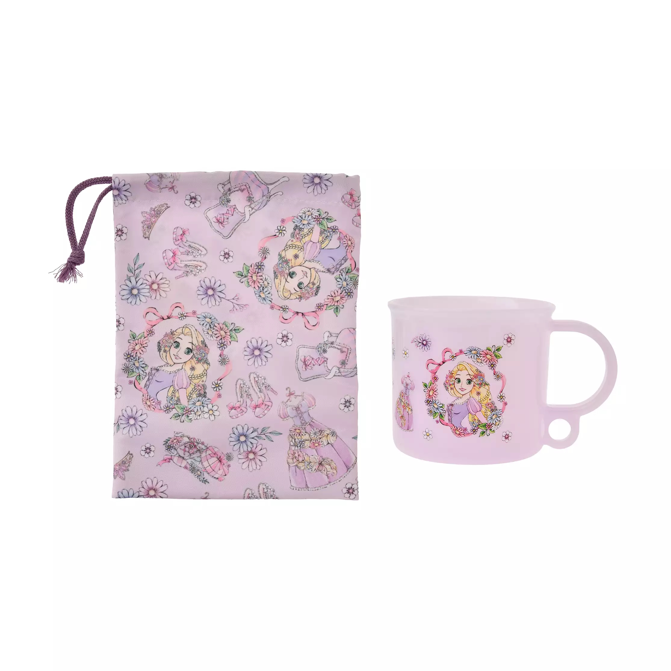 🎀【預訂】 Disney Back to School 杯 & 索繩袋 - Rapunzel