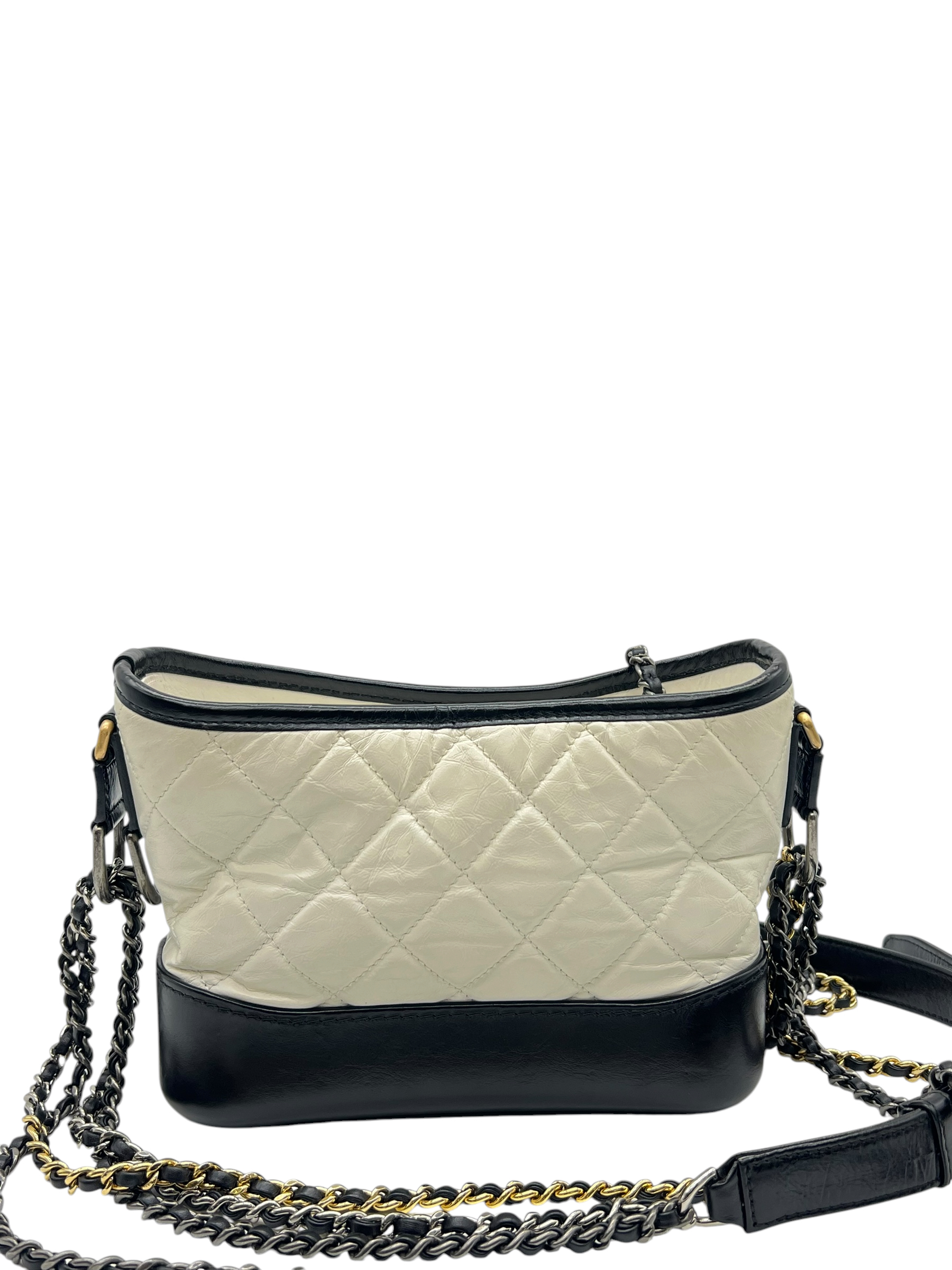 Pre-Owned CHANEL Gabrielle Small Quilted Calfskin Leather Hobo Bag / Product Code: 26052906