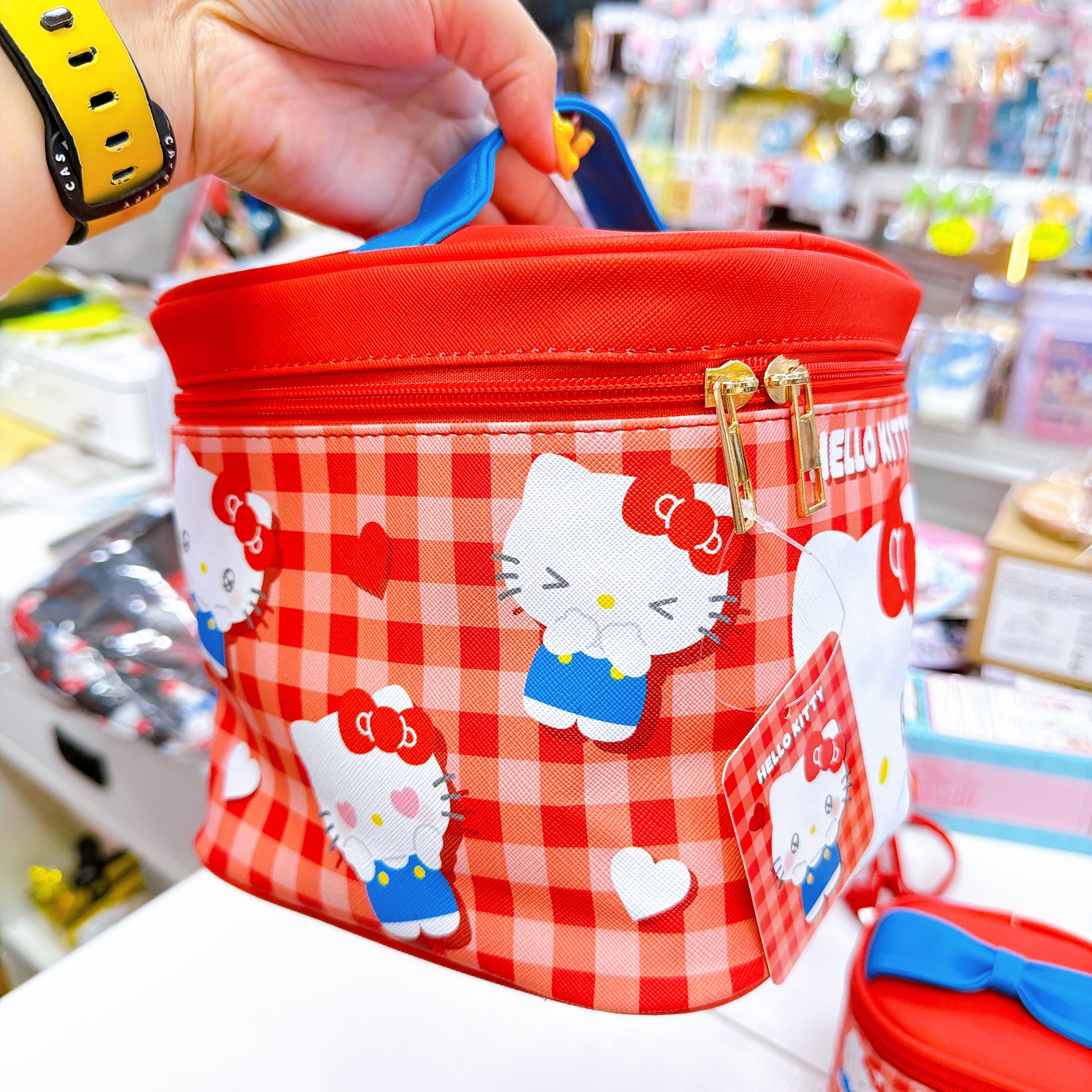 日本直送Hello Kitty新款旅行六合一衣物袋/手提化妝袋
