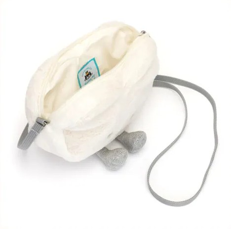 【英國】JellyCat Amuseables Cream Heart Bag