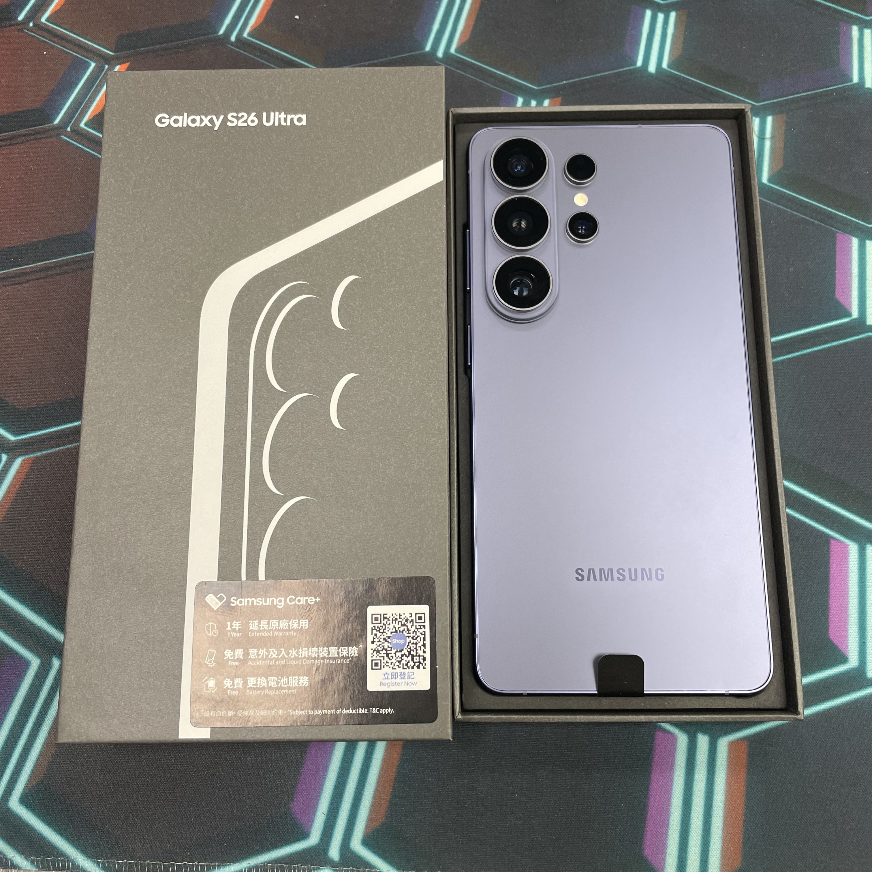 *7603 Galaxy S26 Ultra 全新機 12+512GB 紫色 purple