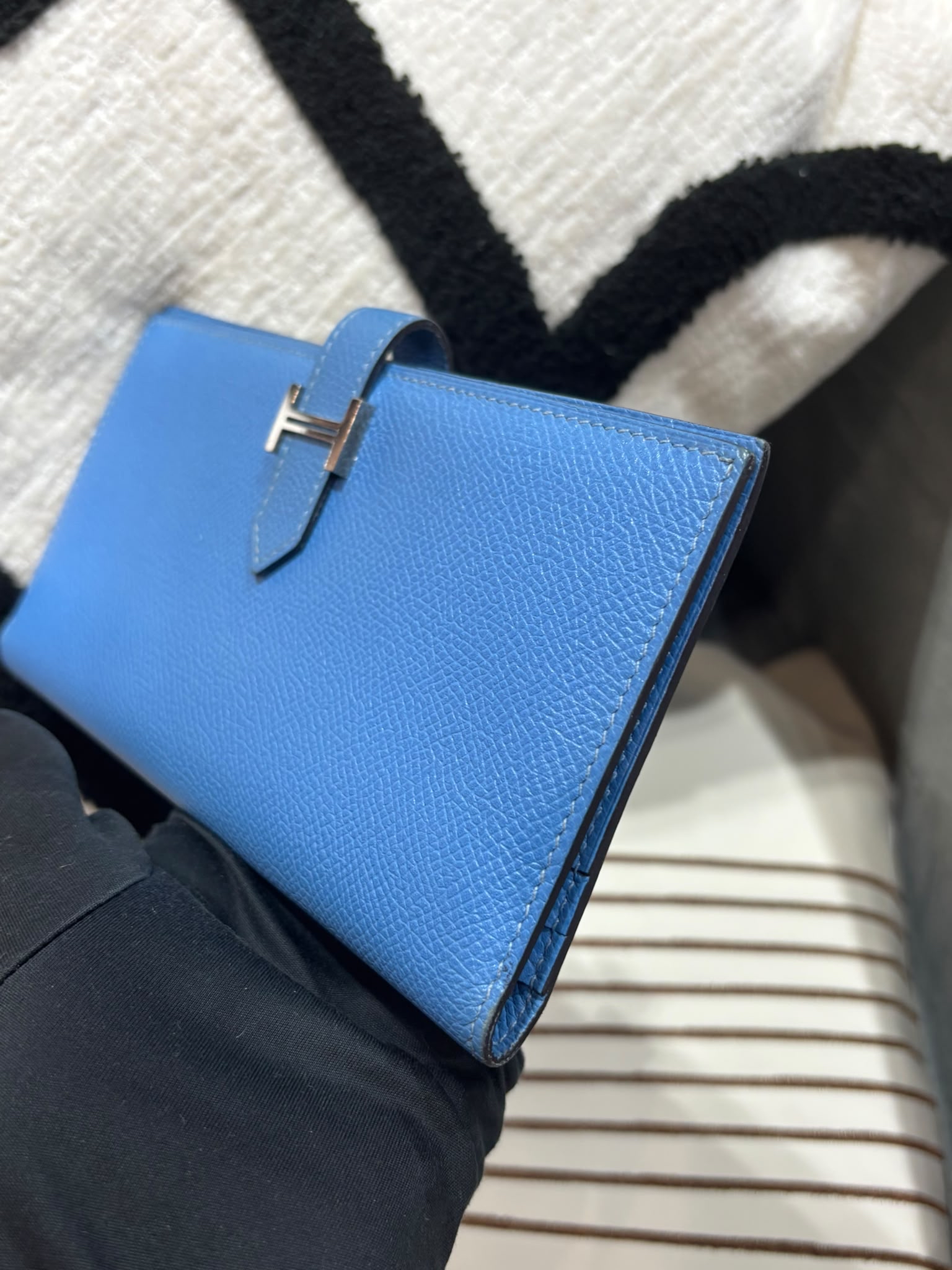 Hermes Bearn Long Wallet 100%Authentic, 93%New 