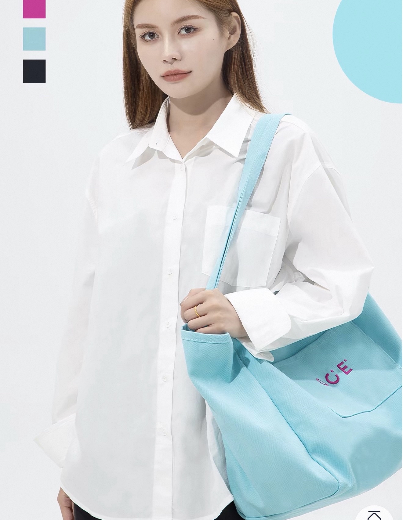 Artistic Canvas Shoulder Bag 