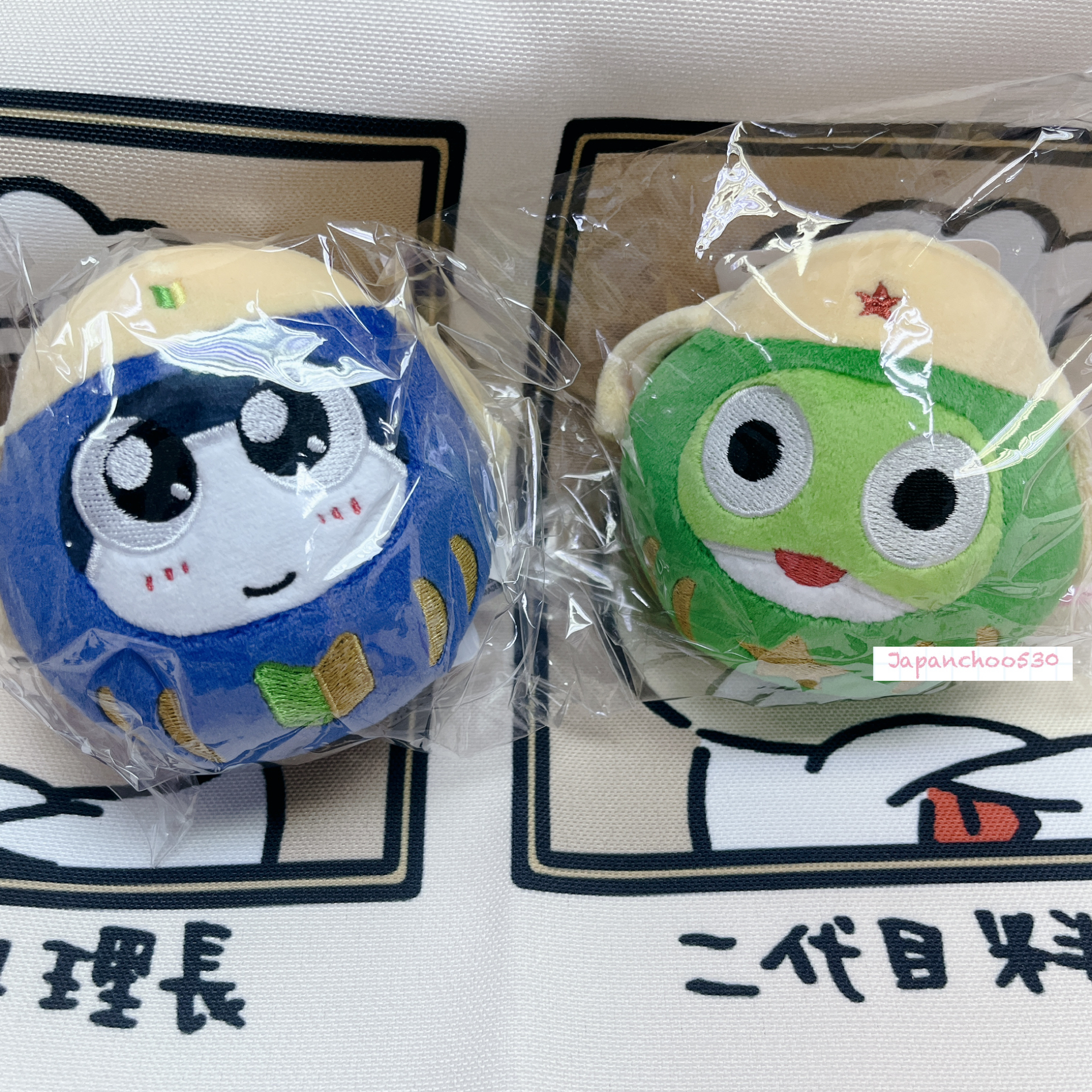 日本預訂📍日本Keroro得意達摩造型公仔