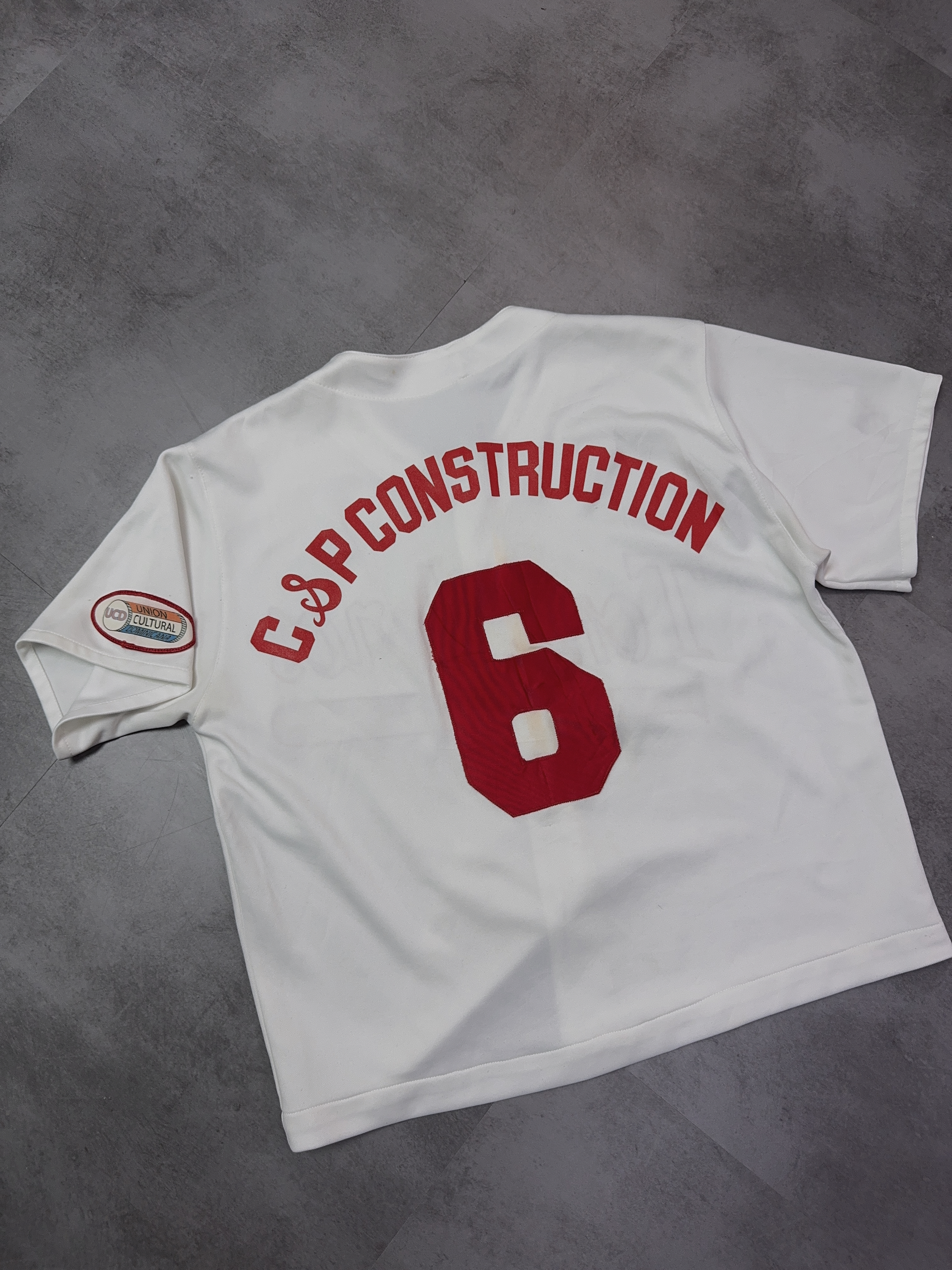 男仔可以着既短版黎啦‼️White Baseball Jersey 