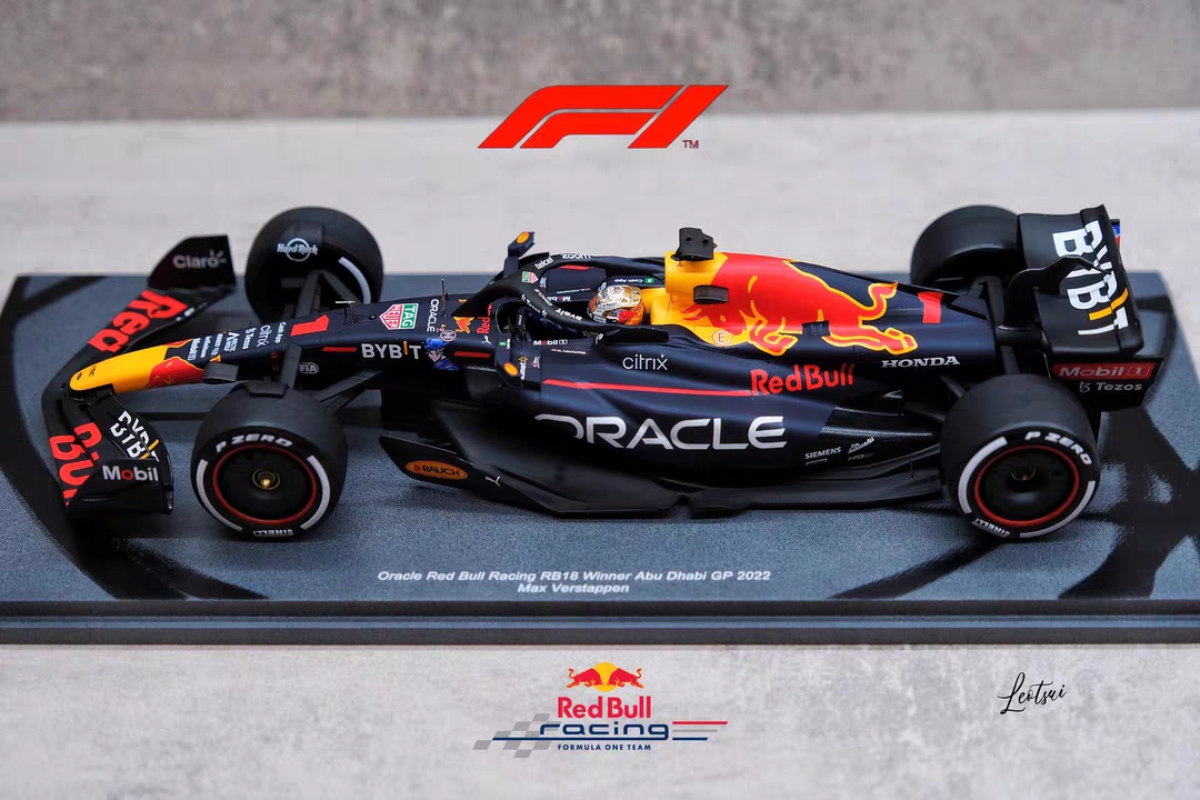 Spark 1/18 2022阿布扎比站 RB18 维斯塔潘F1 