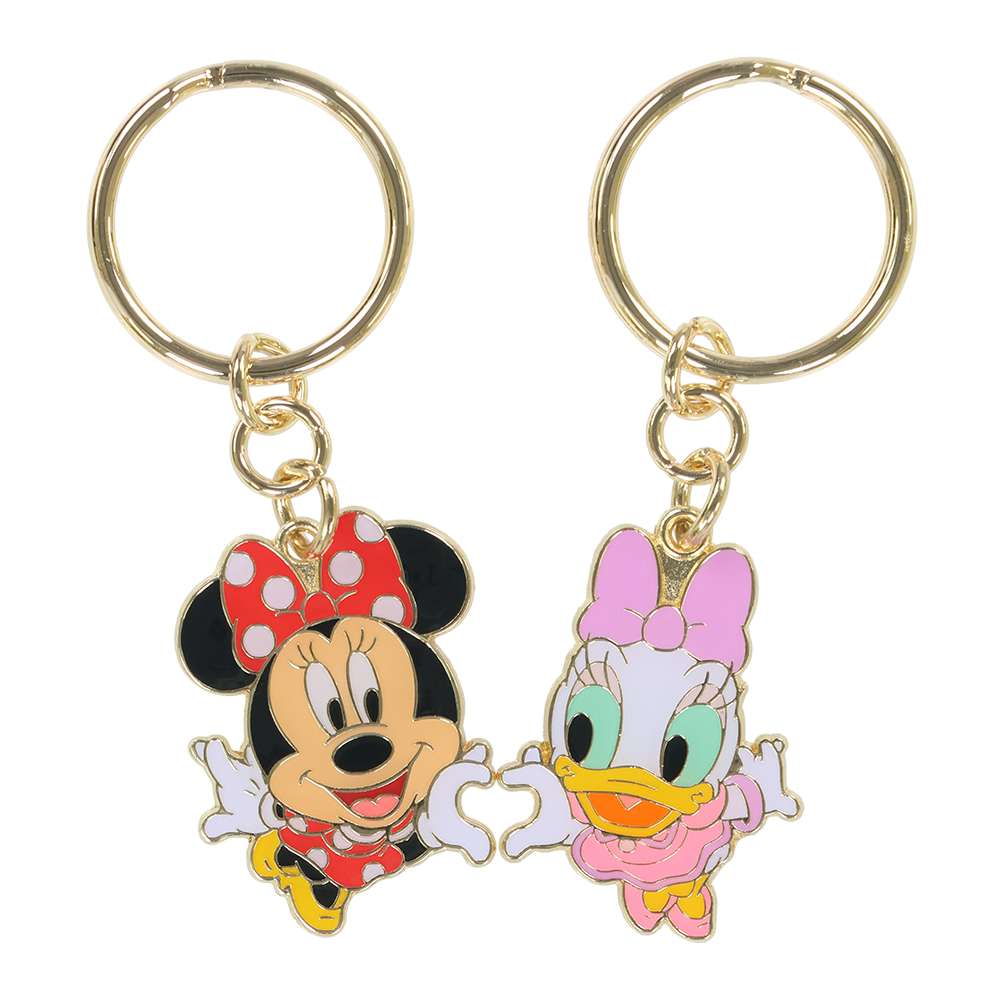 【預訂】TDR Minnie & Daisy keychain 2p