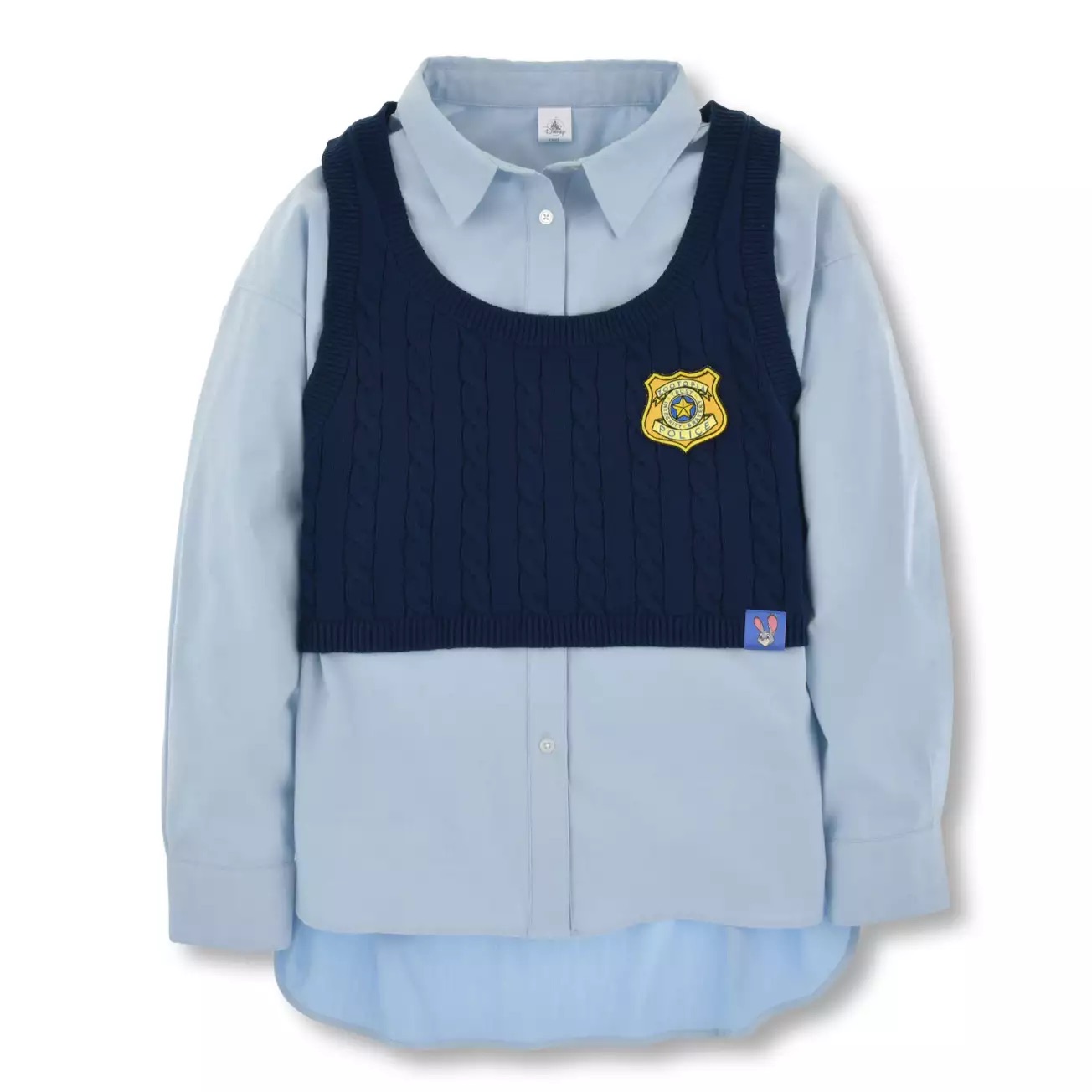 📦訂購 日本代購 Tokyo Disney Zootopia 優獸大都會 Judy 朱迪 長袖襯衫背心針織套裝