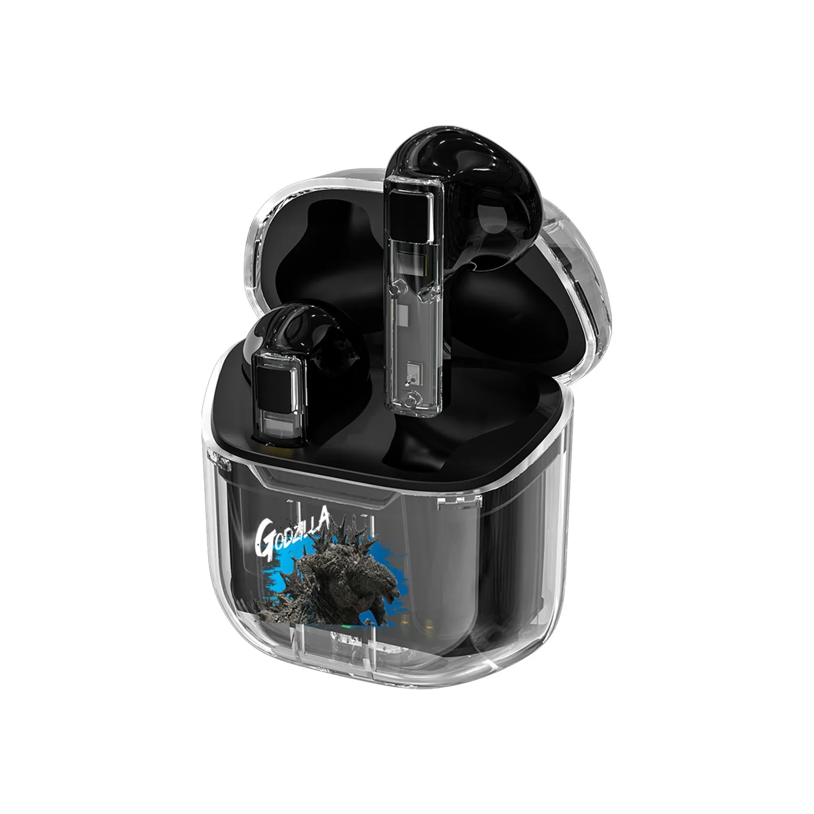 XPower x Godzilla BSE10透明真無線5.3藍牙耳機(Blue)