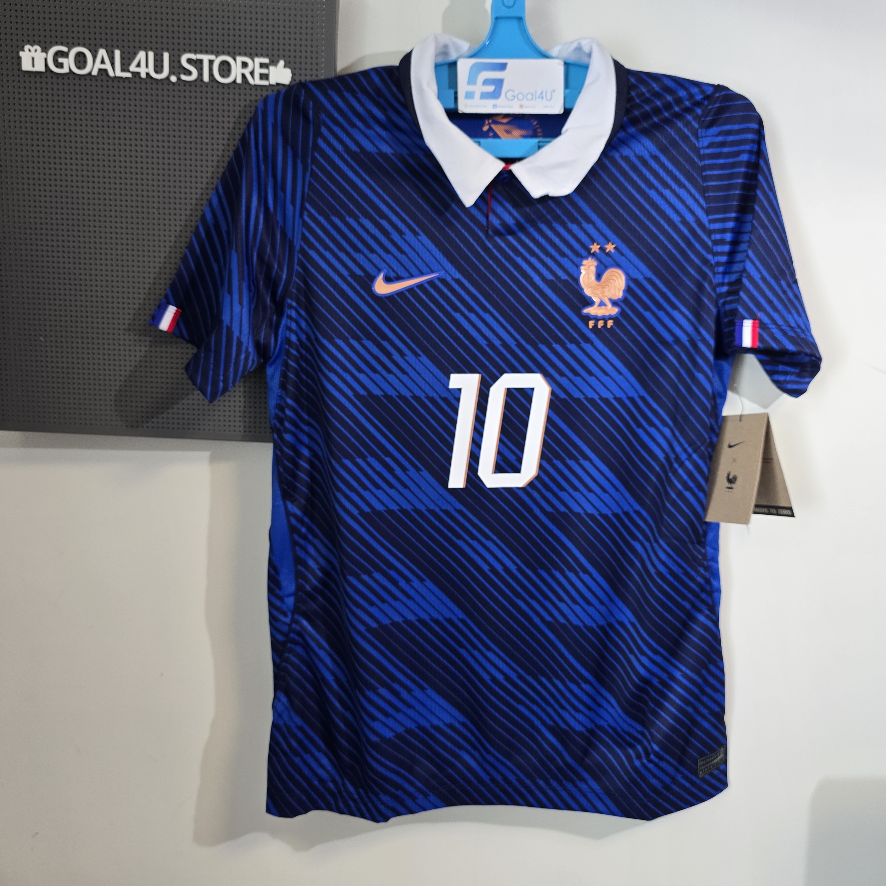 🗽致敬自由女神 Nike France 法國 2026-27 童裝主場球迷版球衣 (可加印字章) IB5129