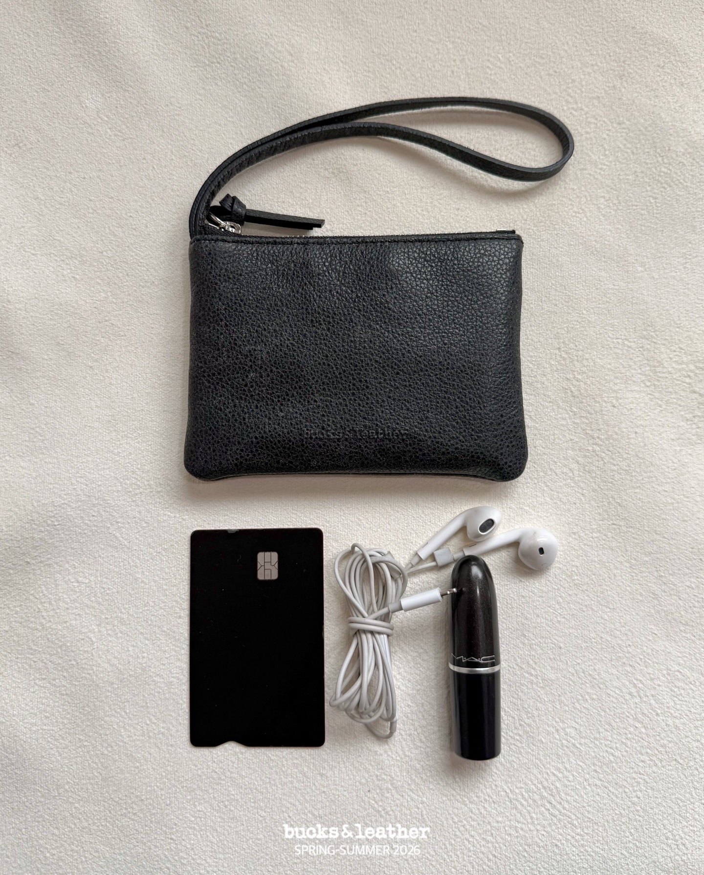 預訂_Pillow Pouch By Bucks & leather