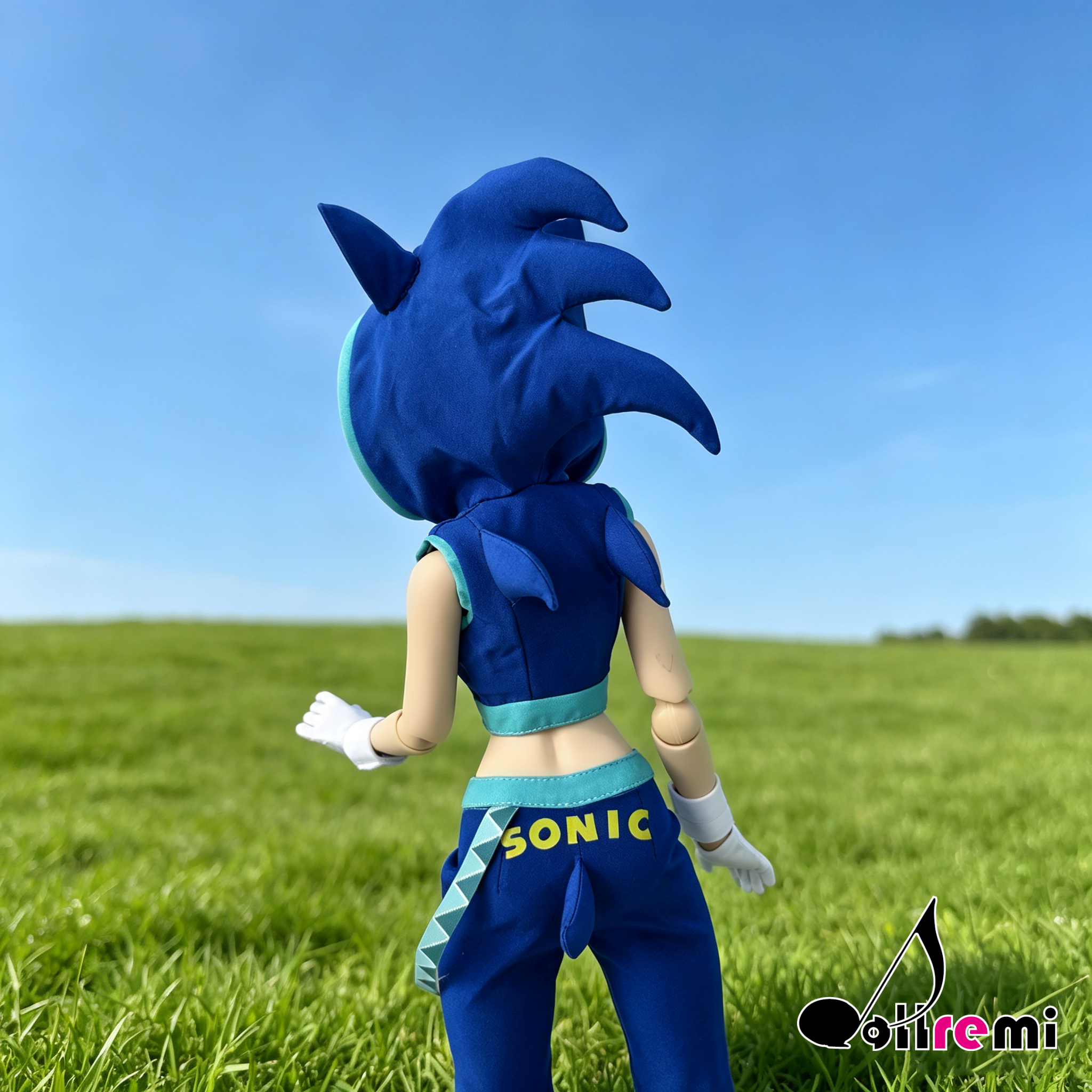 【dollremi】(DD0925) COS Hatsune Miku Project DIVA Arcade - Sonic Style 初音未來 - 歌姬計劃 街機版