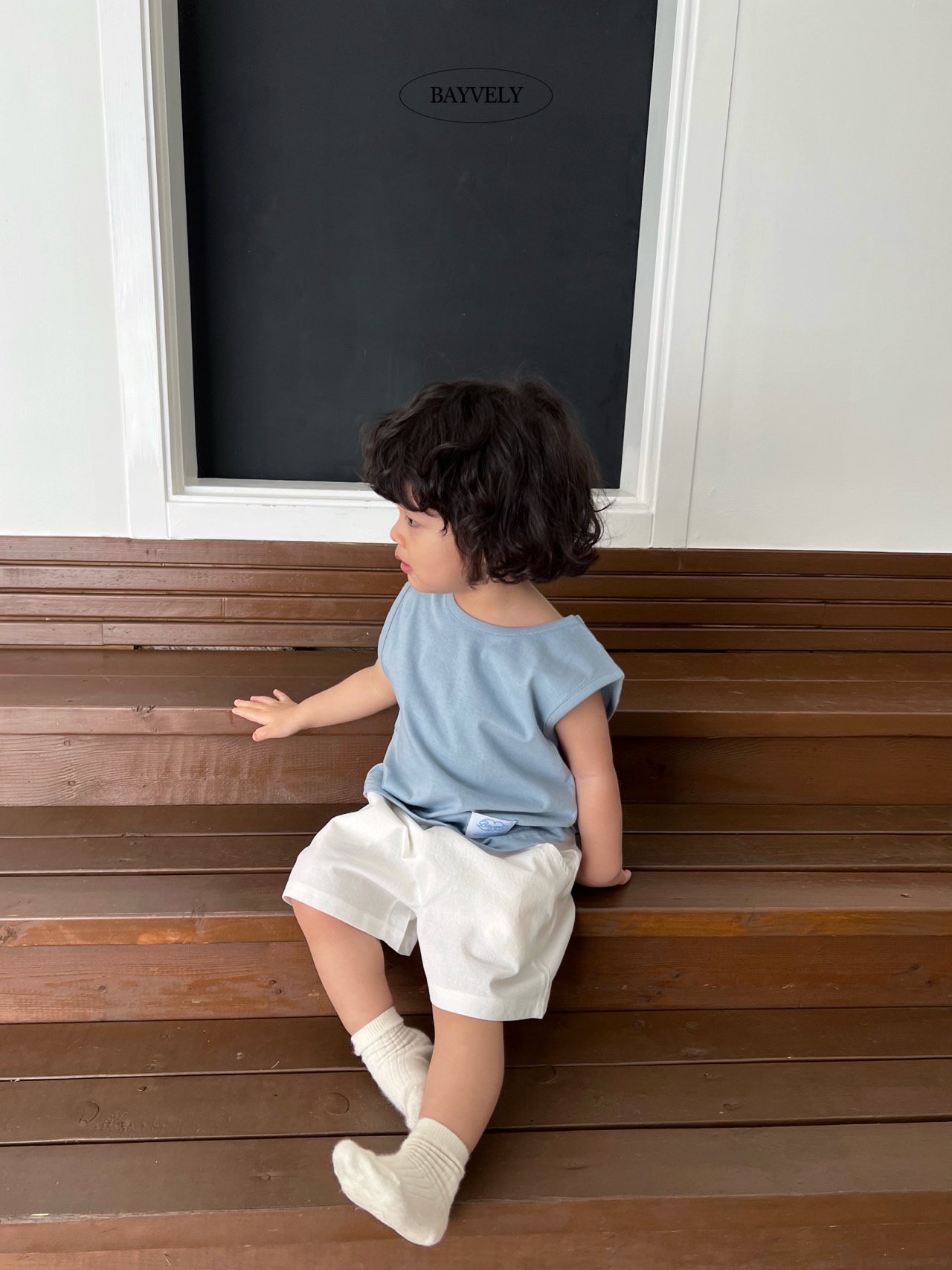 🇰🇷BAYVELY tee+背心set