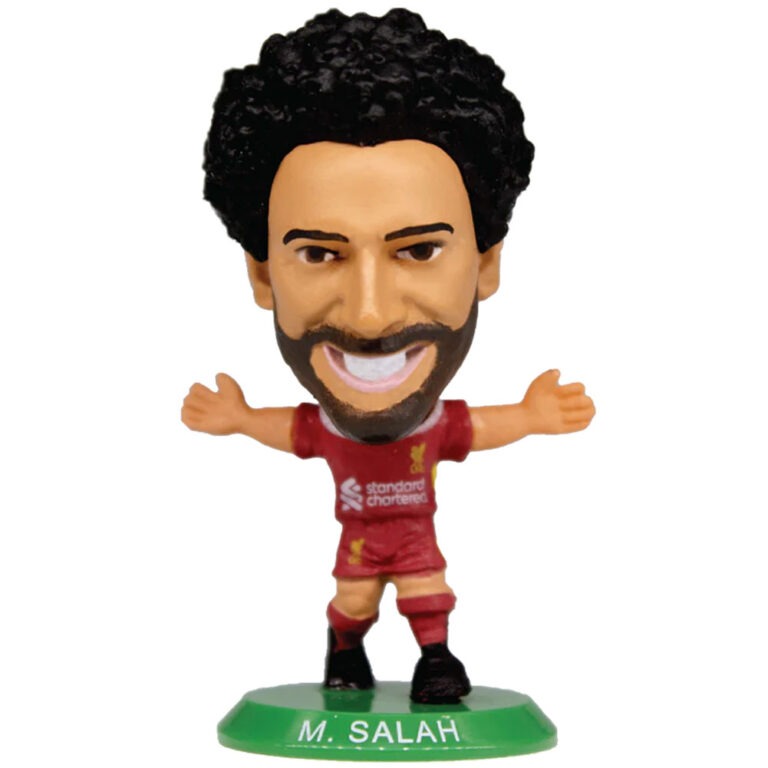 #現貨 傳奇謝幕，紅軍之王：利物浦 Mo Salah 官方紀念人偶系列