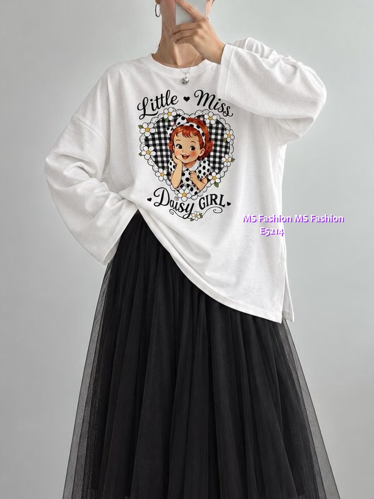 E5214 可愛女仔tee