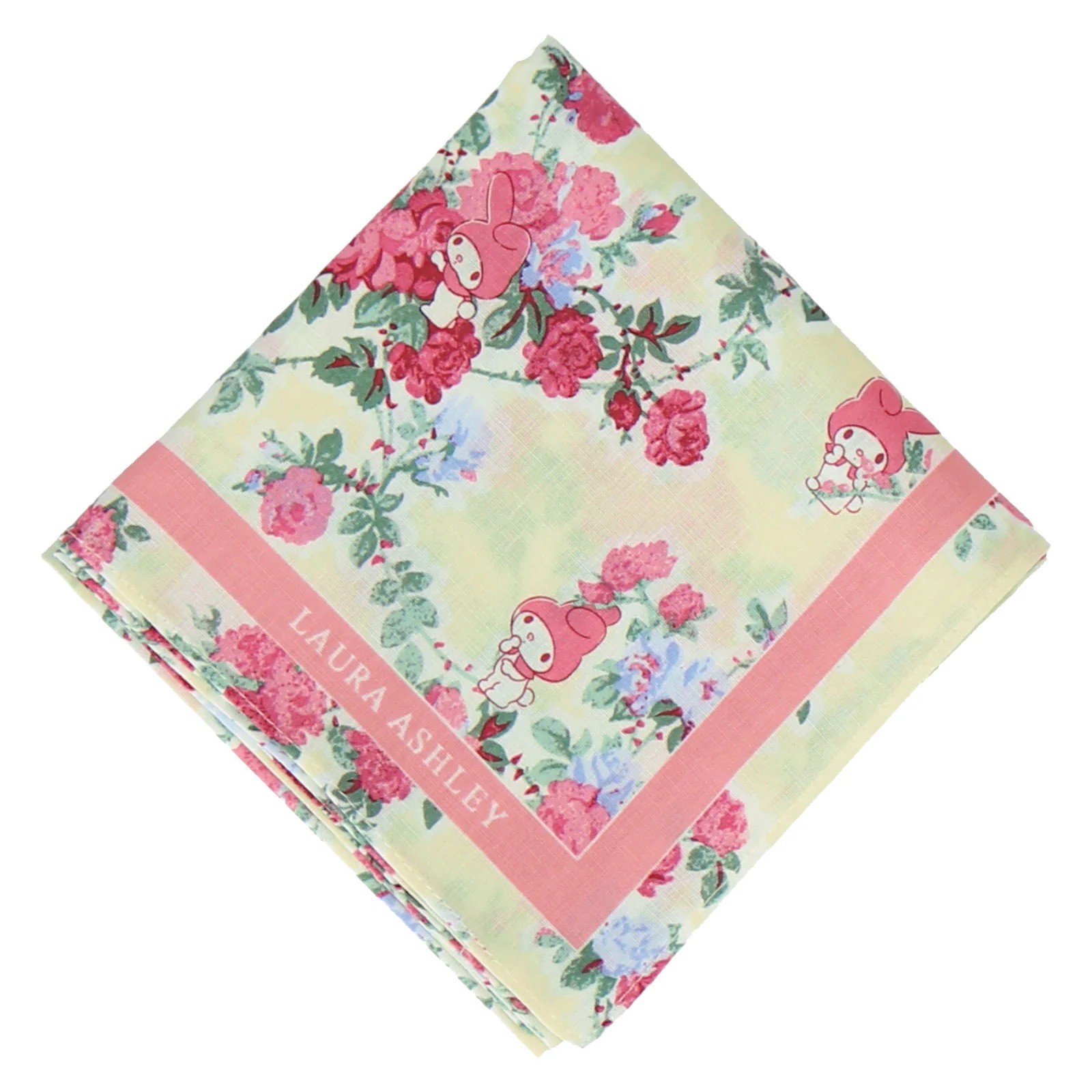 🎀【預訂】Laura Ashley x Sanrio 印花手帕 My Melody W