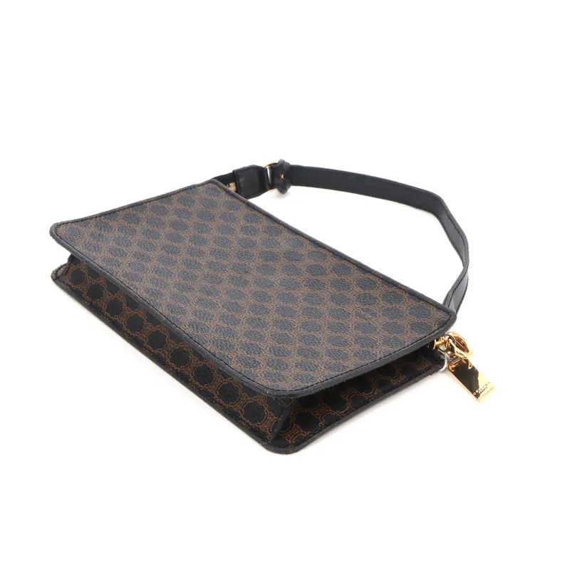 Celine Black Macadam Accessory Pouch
