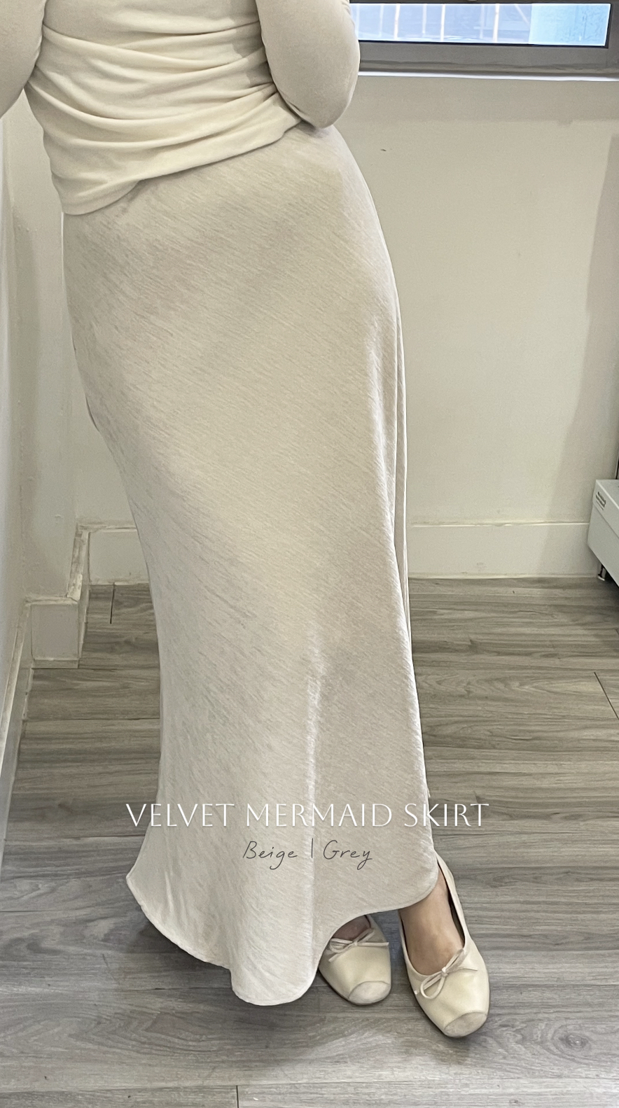 🍂 VELVET MERMAID SKIRT