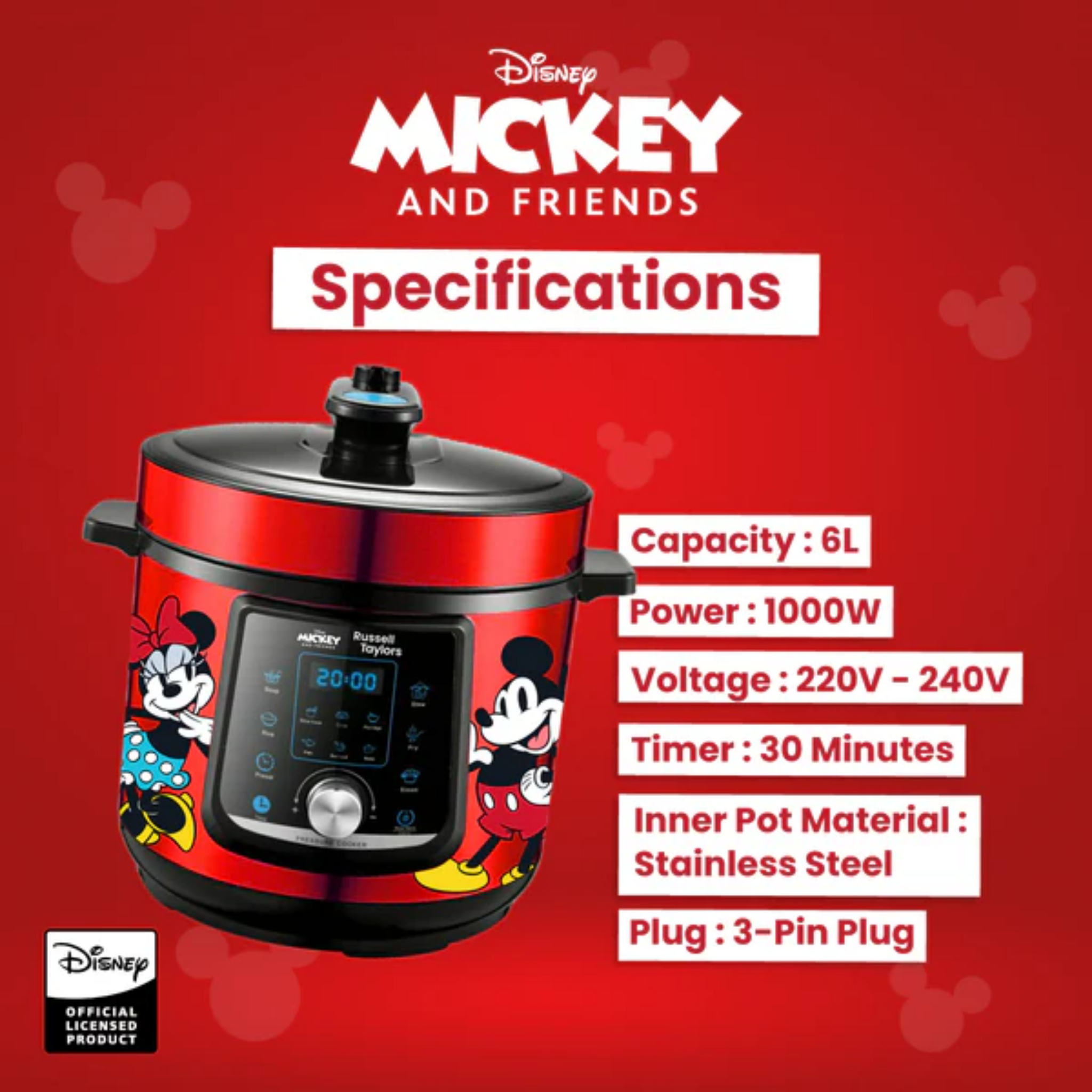 Russell Taylors 6.0L Mickey Pressure Cooker (D2)