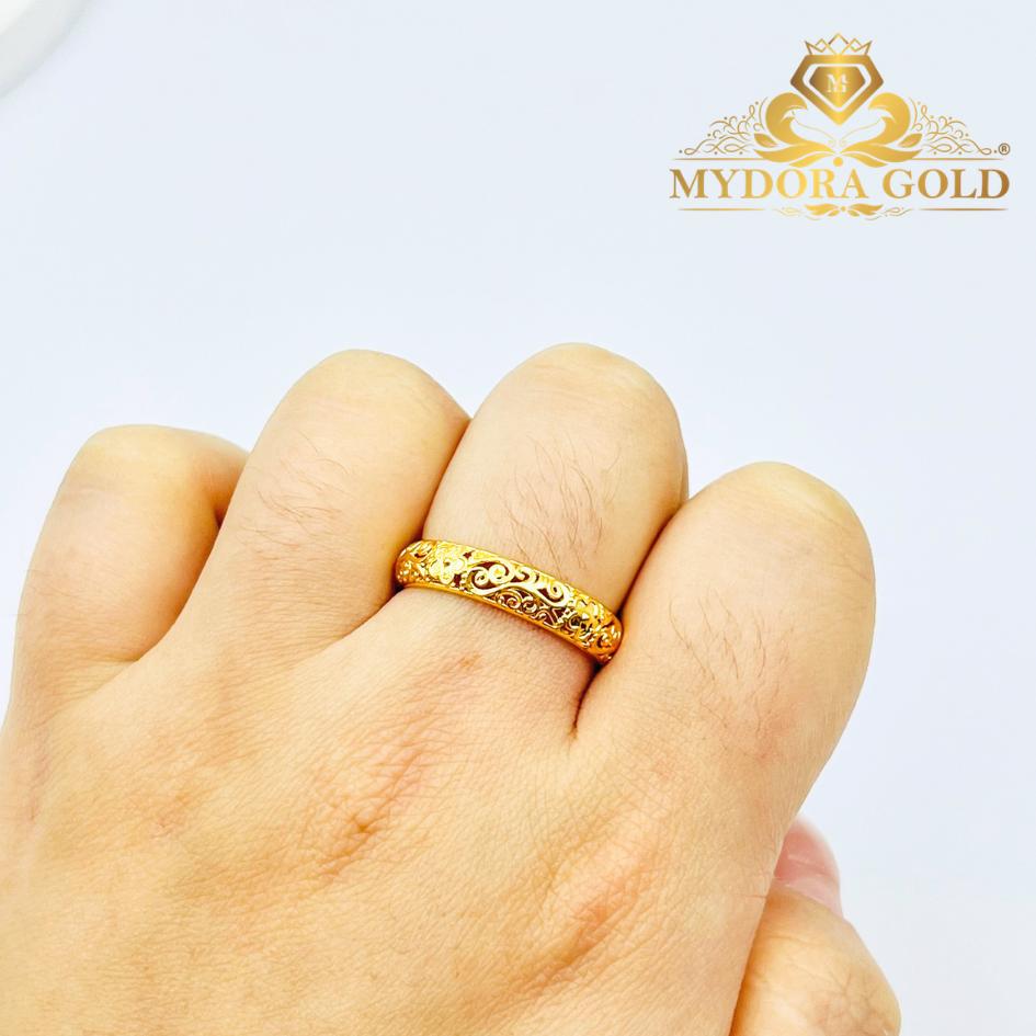 MYDORA Cincin Mini Kuntum Jawa (5G) l EMAS 916/22K