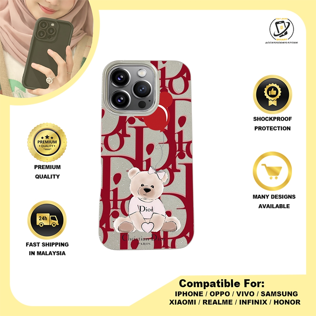 BLING CASE PHONE FOR IPHONE - DESIGN DIOR A