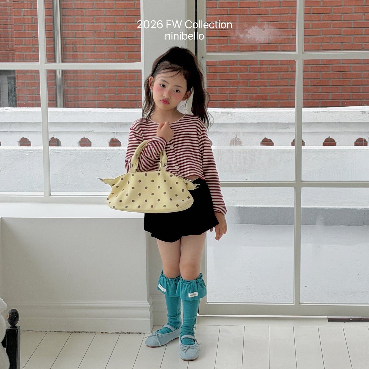 Ninibello | Rosé Pleated Skirt 