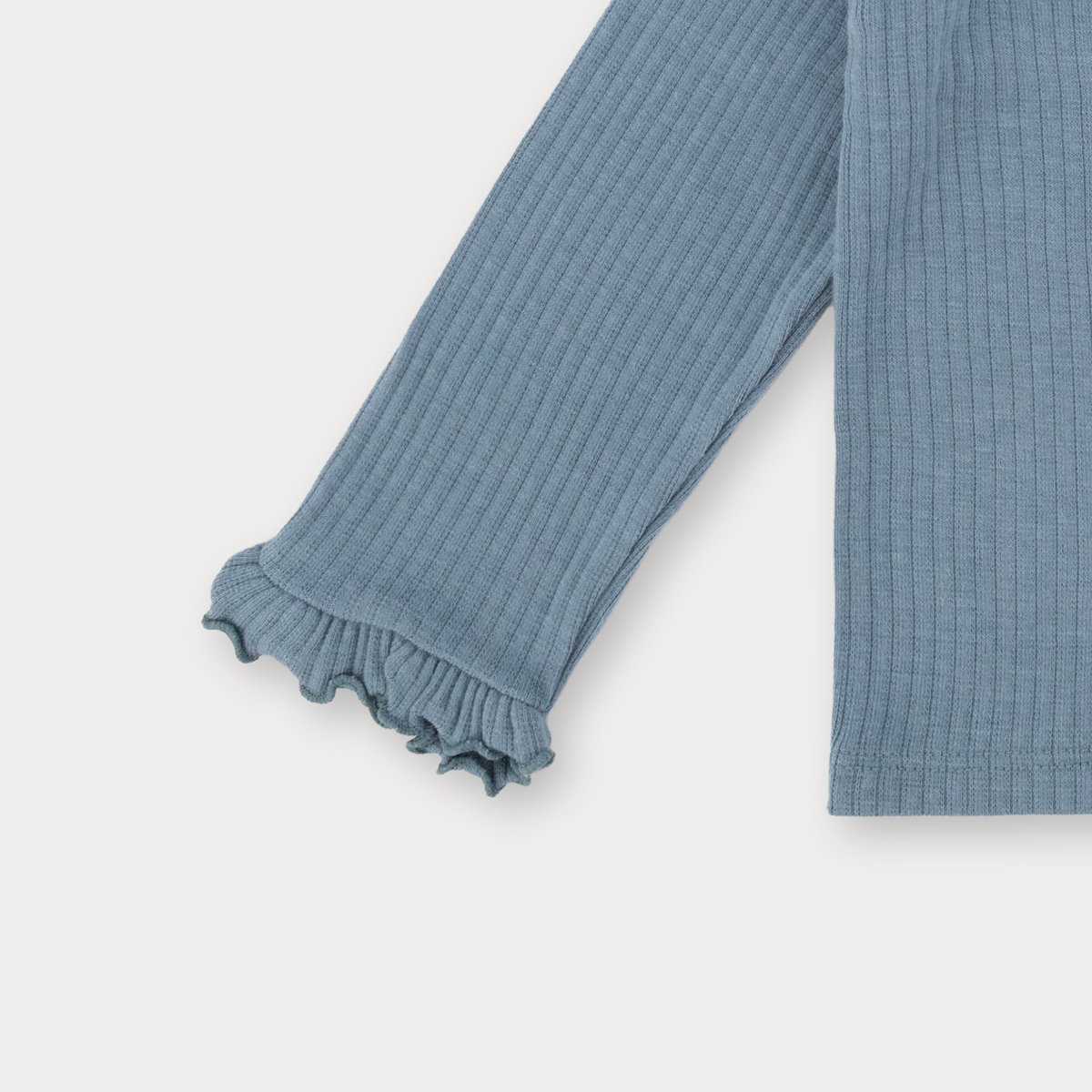 Soye | frill Tee (Blue / Grey M110-120)