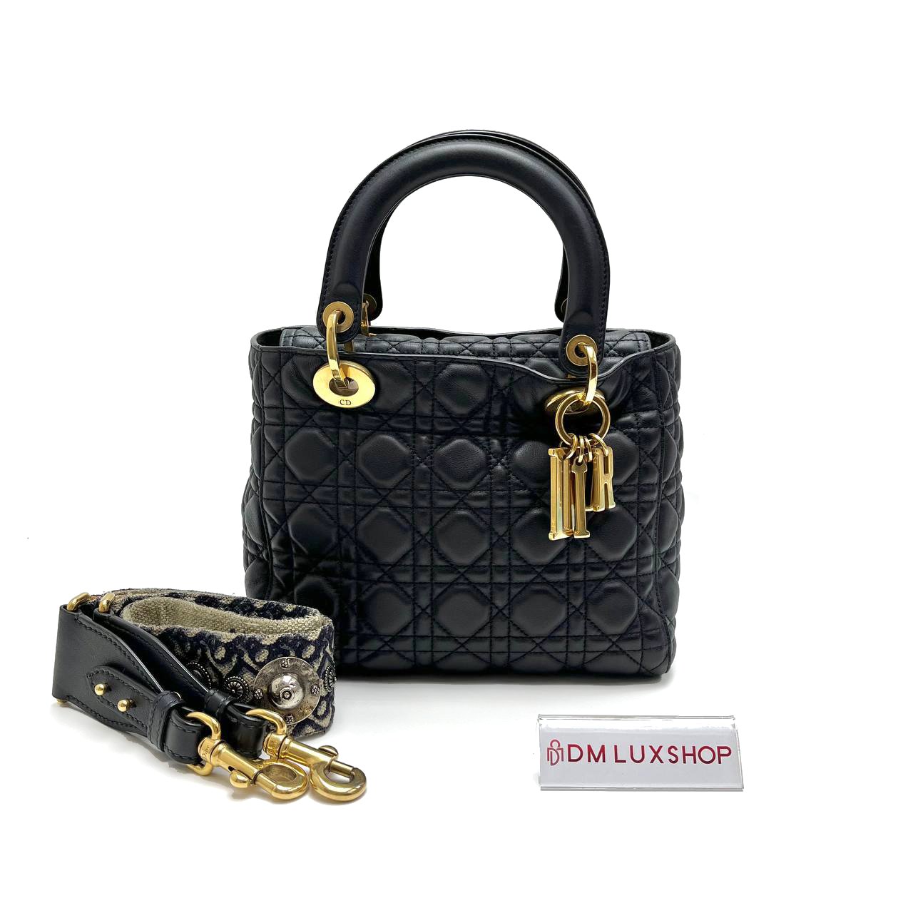 Dior Medium Lady Dior GHW