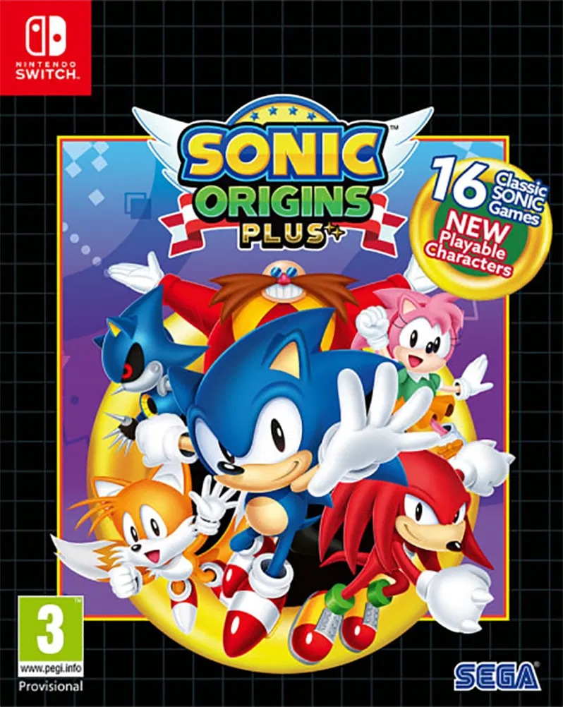 NS Sonic Origins Plus 超音鼠起源 PLUS 中英日韓文版 (英文封面) NSW-2344