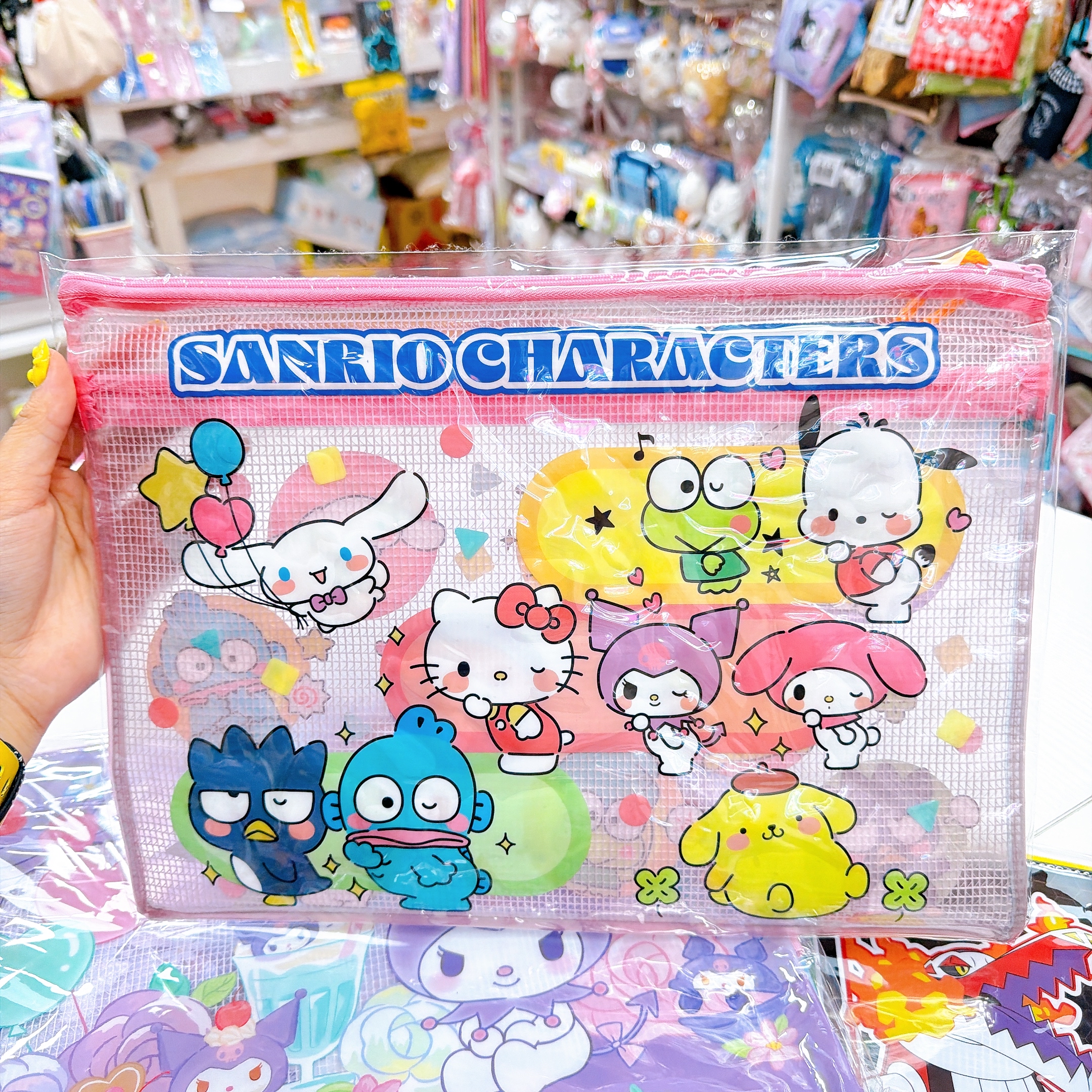 原裝行貨 Sanrio 比卡超 a4功課袋