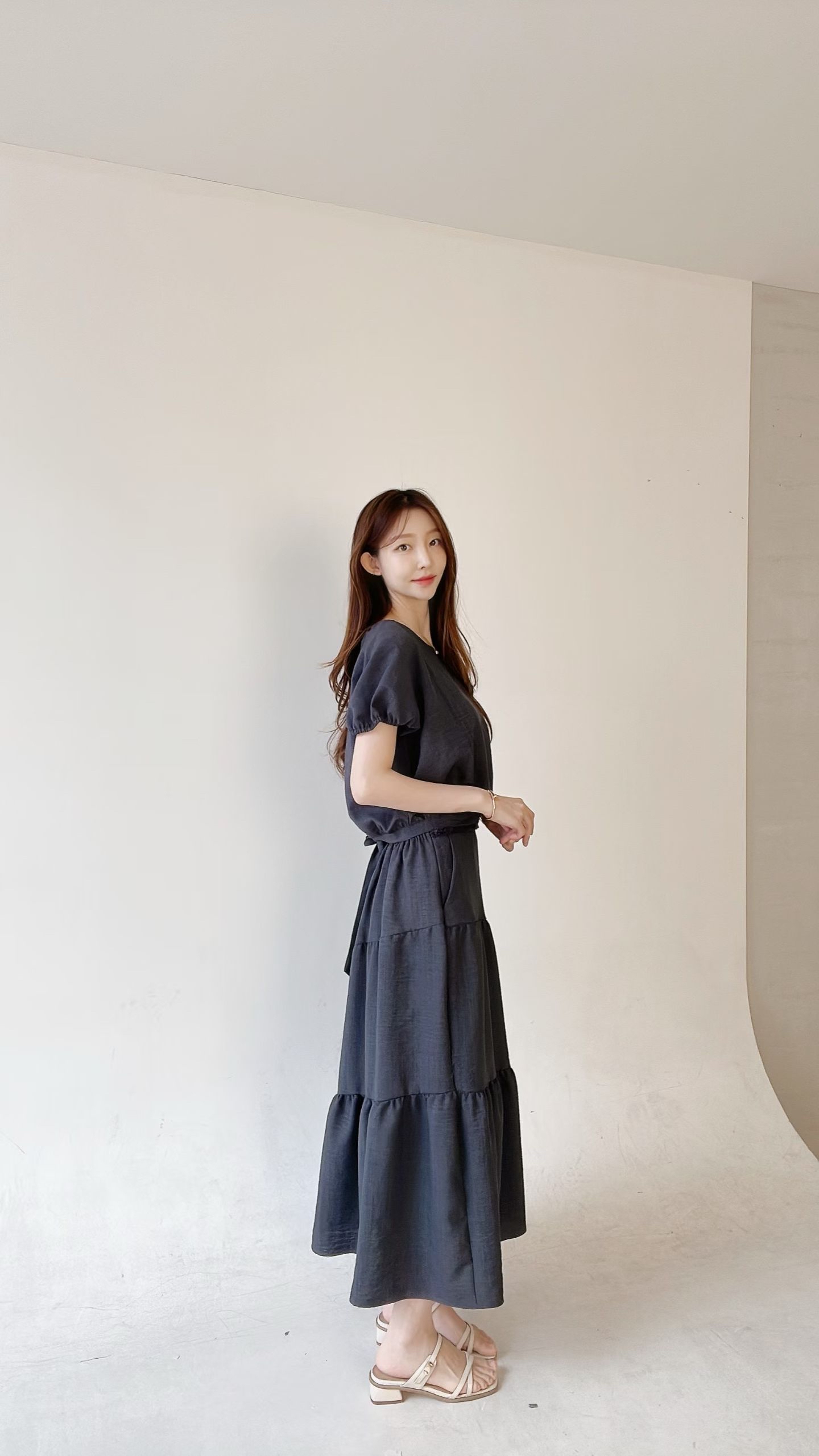 FV20 前綁泡泡袖blouse 