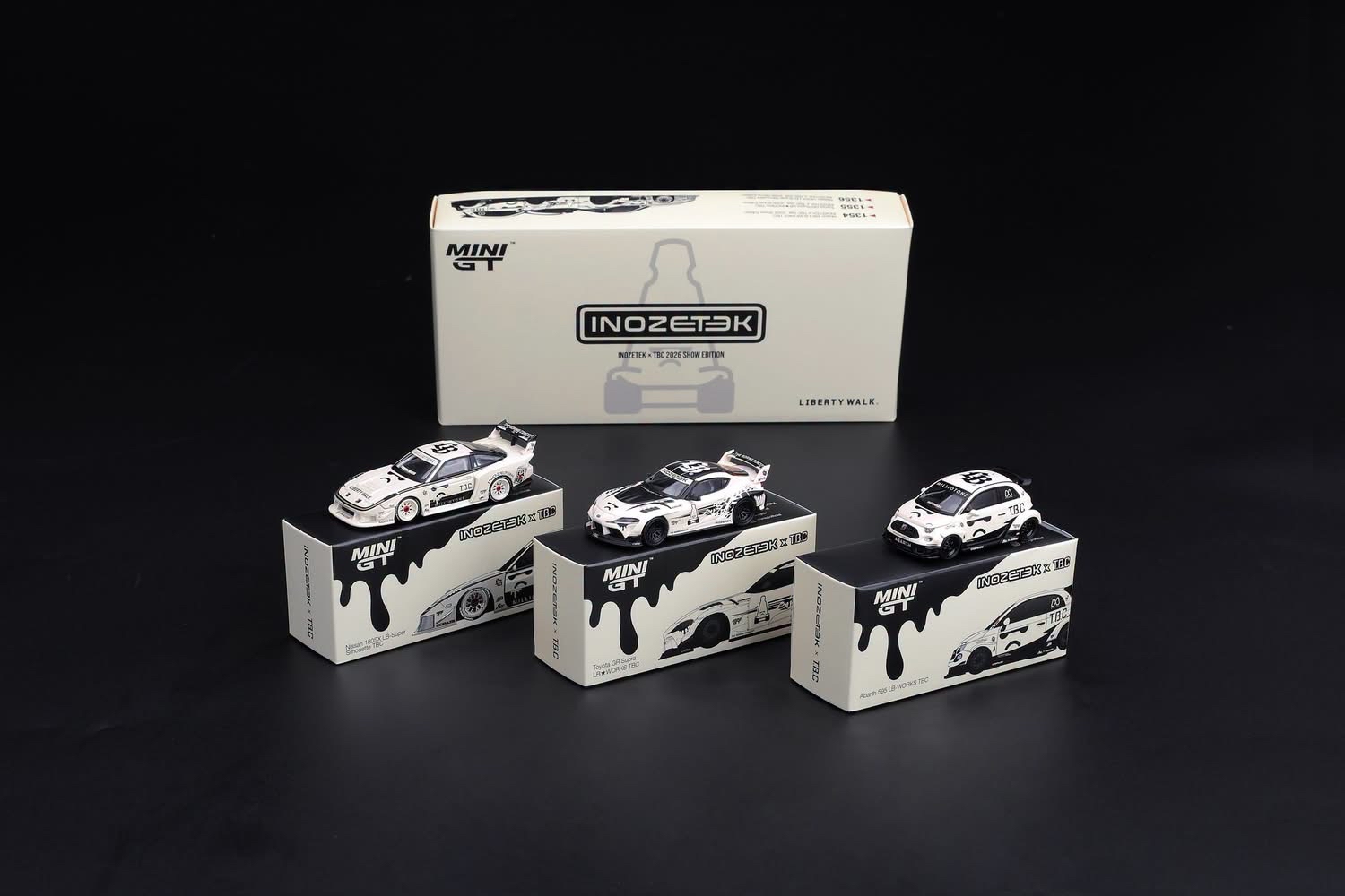 （預訂 Pre Order) Mini GT (MGTS0028) INOZETEK x TBC Set 2026 Show Edition