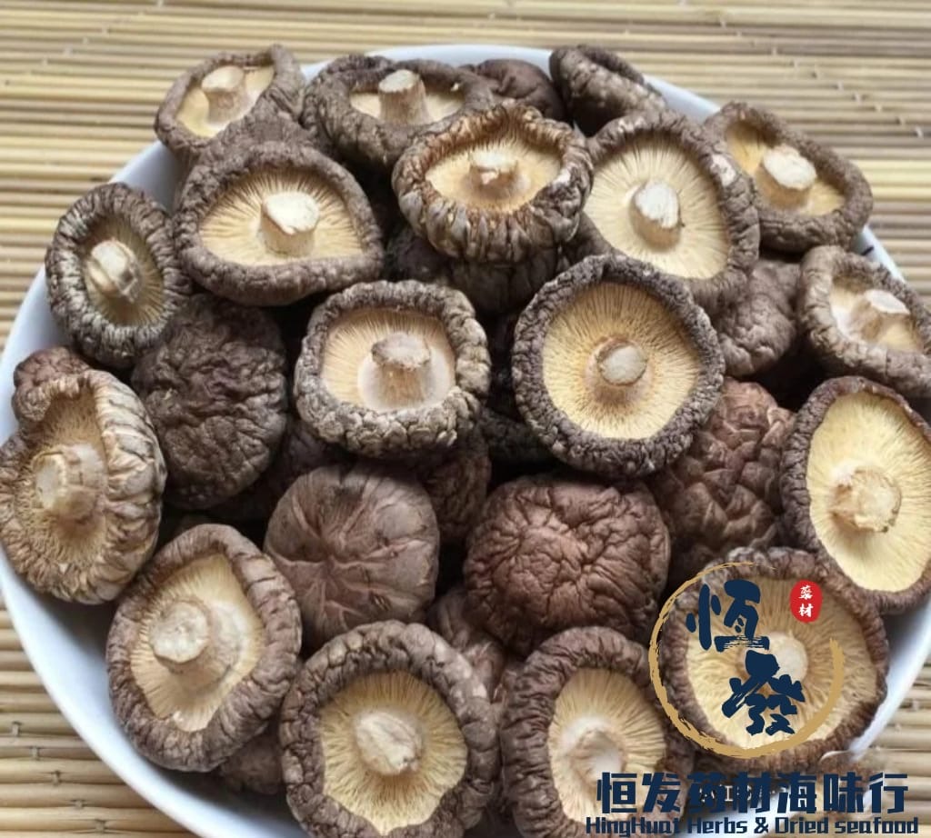 无硫4-5CM光面菇 Dried Mushroom 4-5CM 300gm