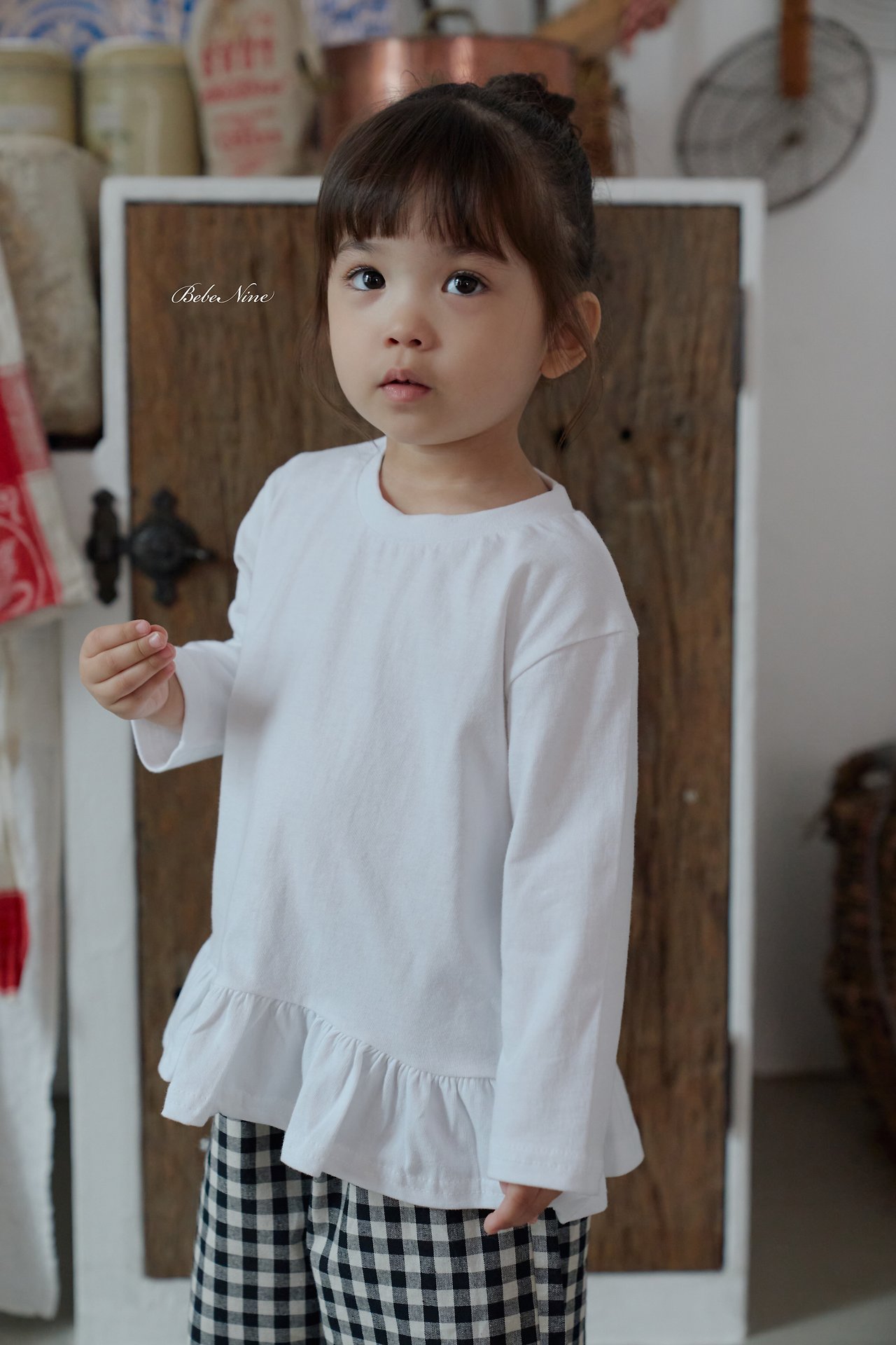 Bebenine Basic Ruffle Tee
