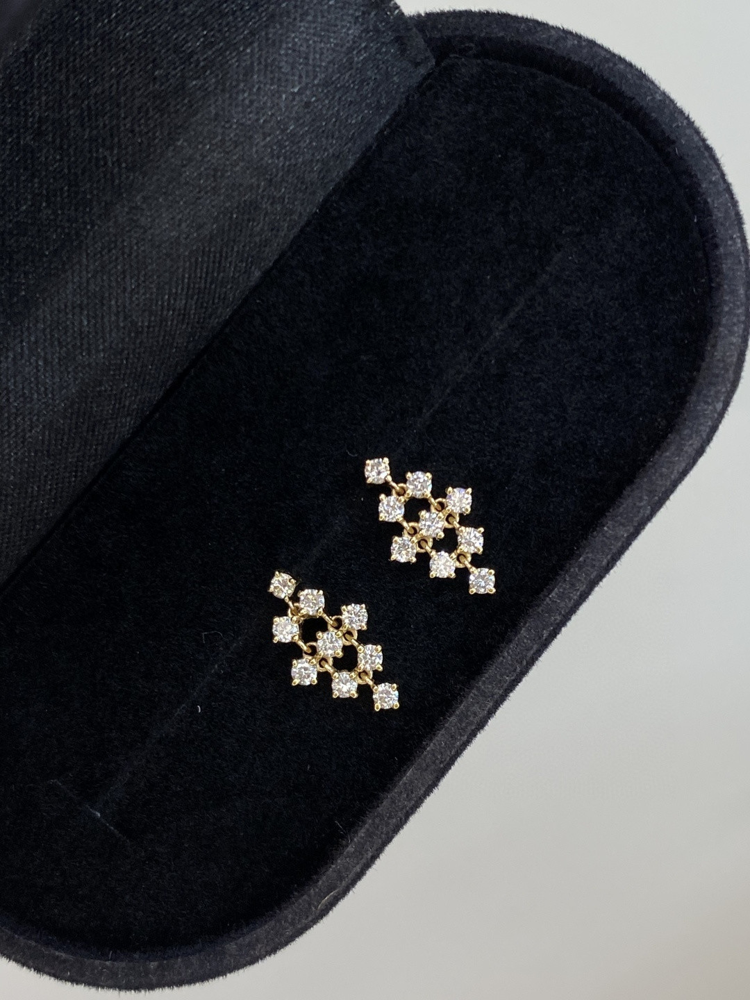 18K Diamond Earrings 