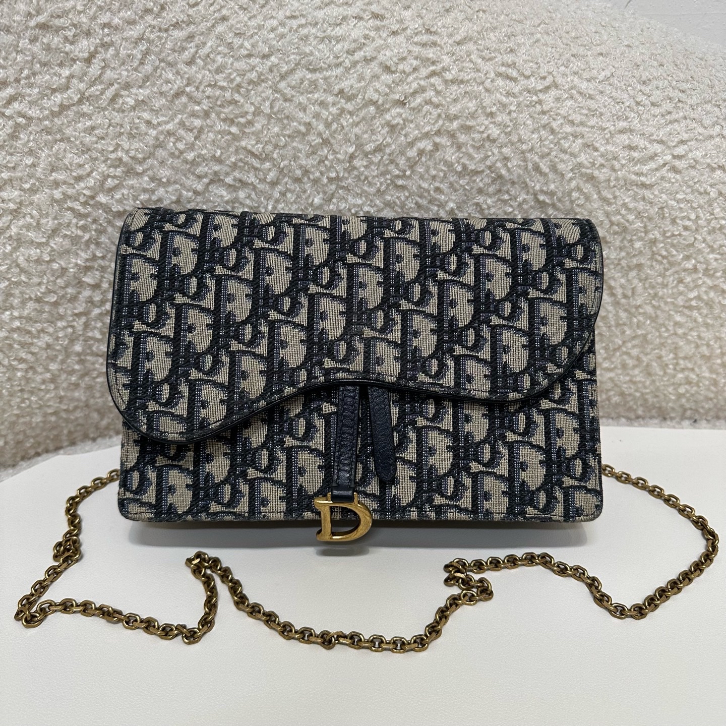 【預訂貨品】Dior Saddle 經典老花信封包