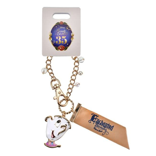 🌸 【預訂】Chip Bag Charm - DISNEY ANIMATION BEAUTY AND THE BEAST 35TH ANNIVERSARY