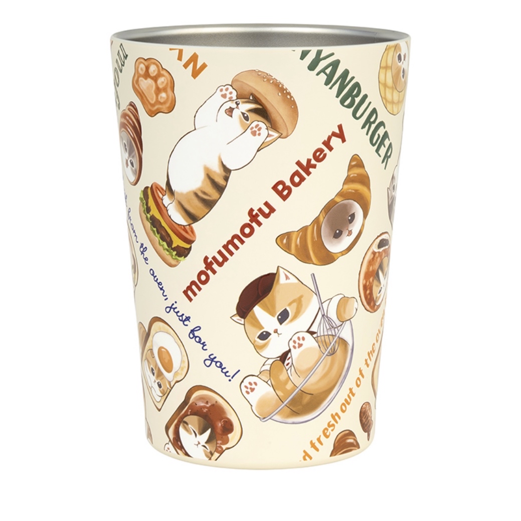 Mofusand 鯊魚貓 保溫杯｜預訂