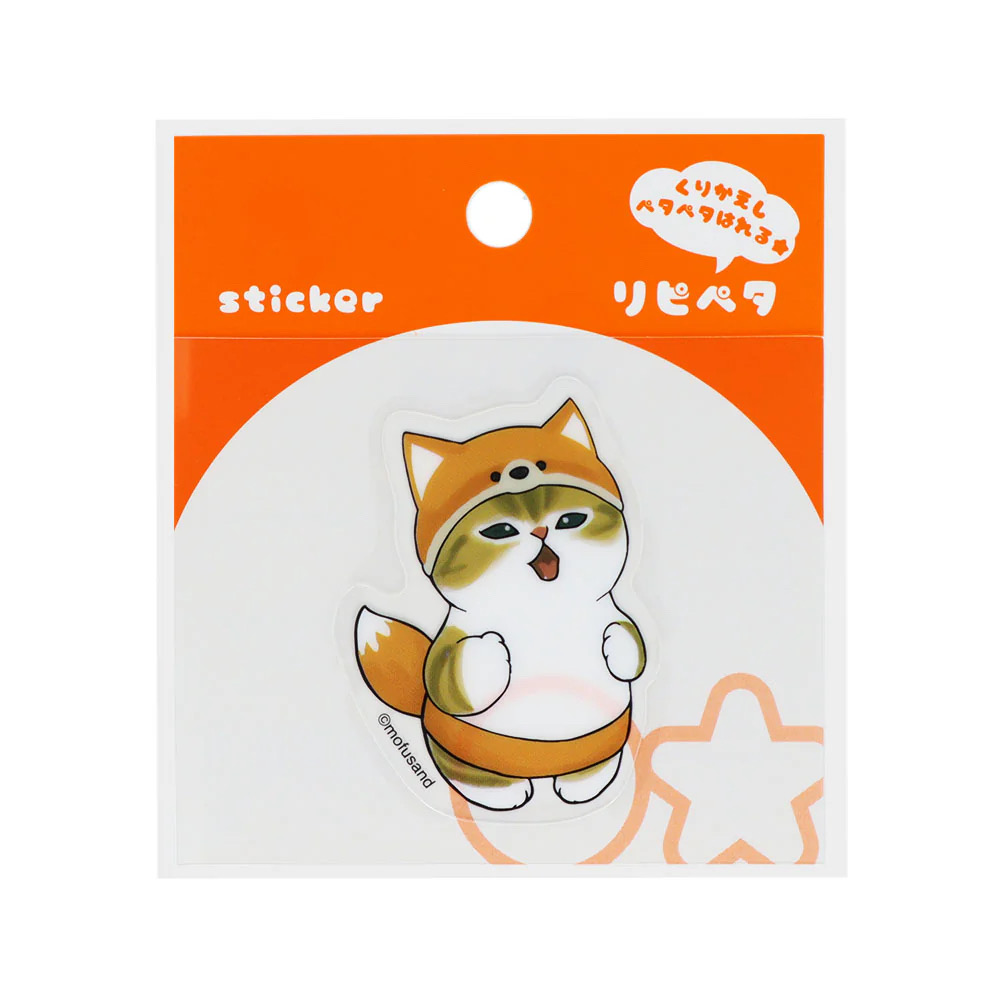 Mofusand 柴犬帽貼紙S8573034